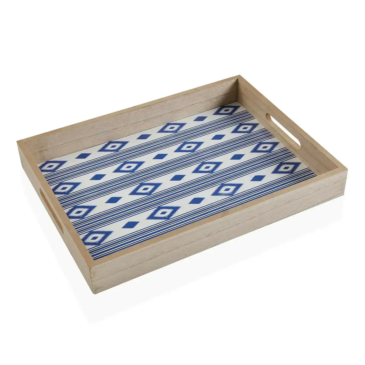Plateau versa manacor bleu bois mdf 30 x 5 x 45 cm_7075. DIAYTAR COTE D'IVOIRE - Là où la Qualité se Marque d'une Touche Côte d'Ivoireaise. Naviguez à travers notre boutique en ligne et choisissez des produits qui allient excellence et tradition.