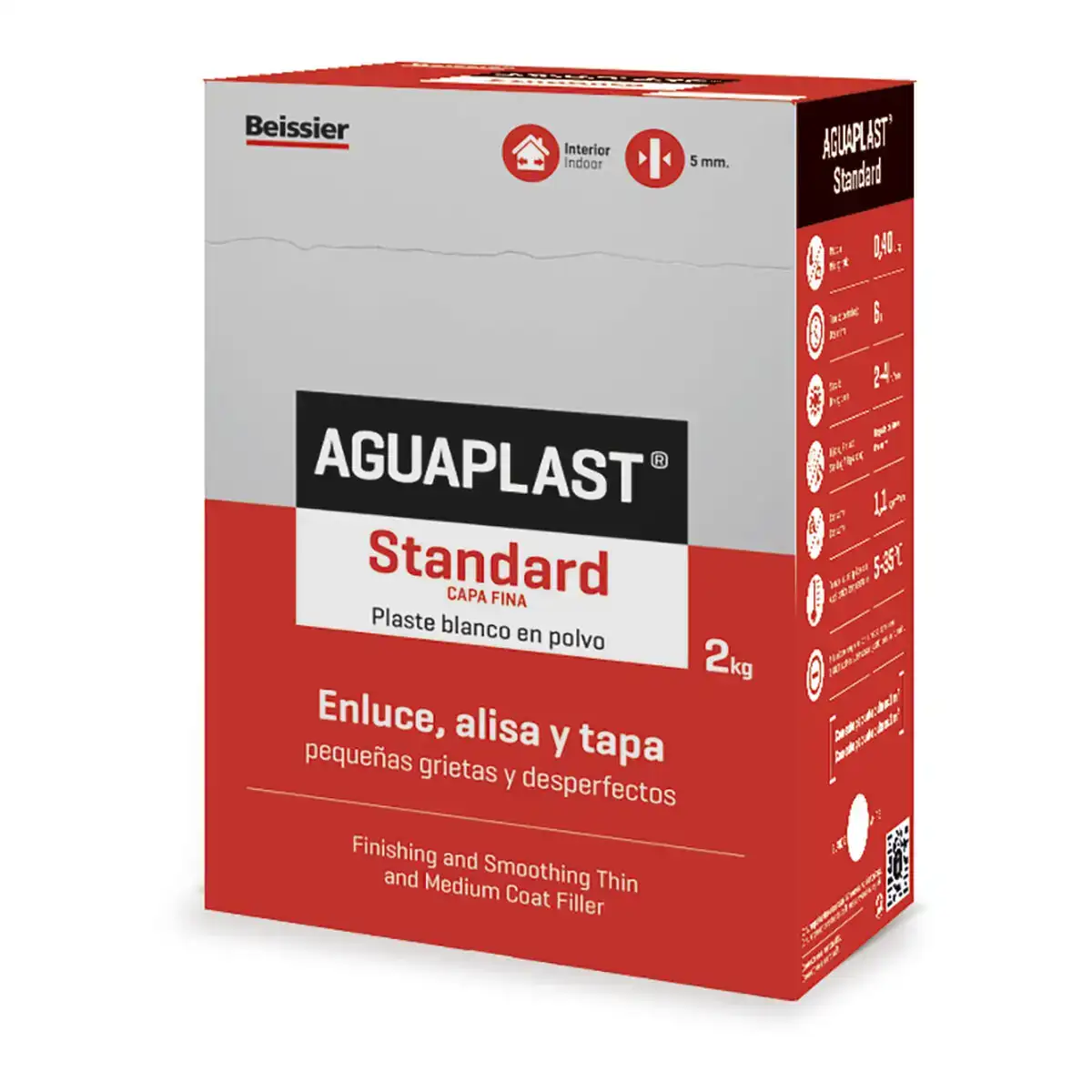 Platre en poudre aguaplast 70002 008 standard blanc 2 kg_2247. DIAYTAR COTE D'IVOIRE - Où Choisir est un Plaisir. Explorez notre boutique en ligne et choisissez parmi des produits de qualité qui satisferont vos besoins et vos goûts.