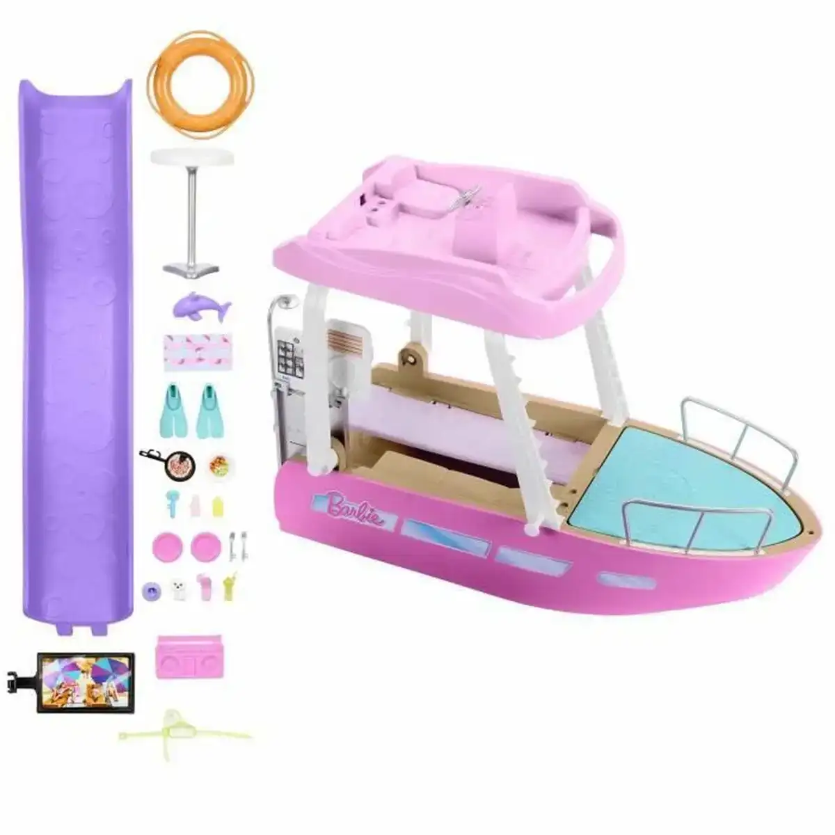 Playset barbie dream boat barco_1462. DIAYTAR COTE D'IVOIRE - Où Choisir est une Découverte. Parcourez notre catalogue et trouvez des articles qui éveillent votre curiosité et enrichissent votre expérience shopping.