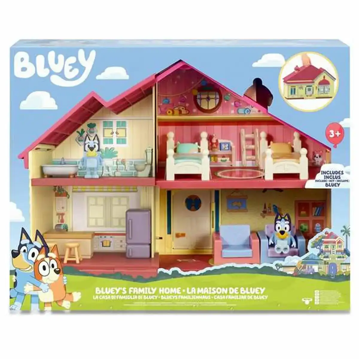 Playset bluey family home_4946. DIAYTAR COTE D'IVOIRE - Votre Passage vers le Chic et l'Élégance. Naviguez à travers notre boutique en ligne pour trouver des produits qui ajoutent une touche sophistiquée à votre style.