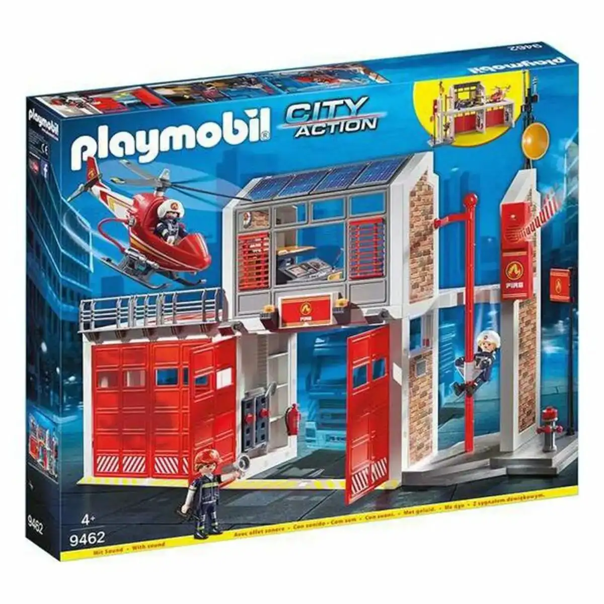 Playset city action fire station playmobil 9462_6182. DIAYTAR COTE D'IVOIRE - Où Choisir est une Découverte. Parcourez notre catalogue et trouvez des articles qui éveillent votre curiosité et enrichissent votre expérience shopping.