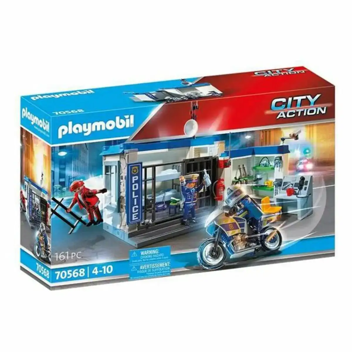 Playset city action prison escape playmobil 70568 police 161 pcs _4850. DIAYTAR COTE D'IVOIRE - Où la Qualité et la Diversité Fusionnent. Explorez notre boutique en ligne pour découvrir une gamme variée de produits qui incarnent l'excellence et l'authenticité.