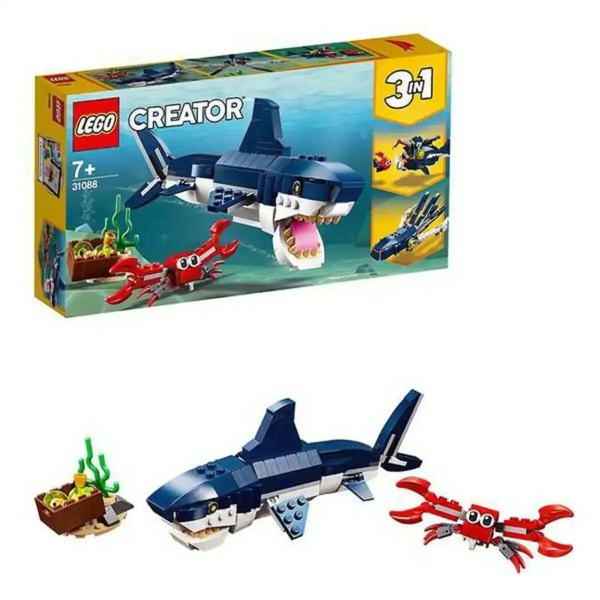 Playset creator deep sea lego 31088_1152. DIAYTAR COTE D'IVOIRE - Où Choisir Rime avec Qualité. Découvrez notre sélection soigneusement conçue et choisissez des articles qui incarnent l'excellence et l'innovation.
