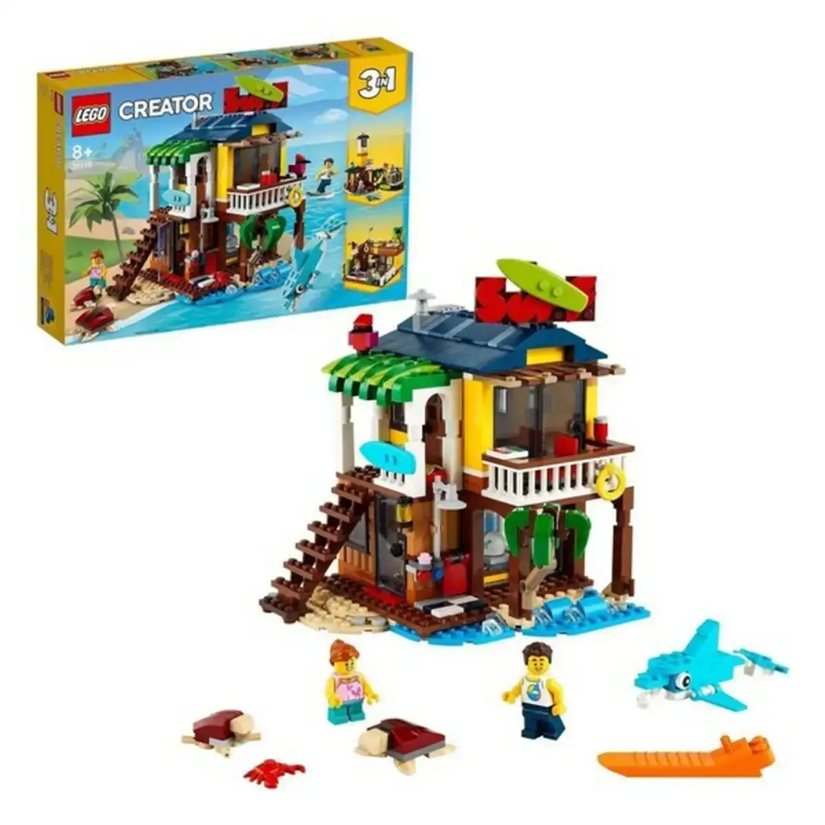 Playset creator surfers house on the beach lego 31118 3 en 1 multicouleur_7408. Entrez dans le Monde de DIAYTAR COTE D'IVOIRE - Où Chaque Produit Raconte une Histoire Unique. Explorez notre sélection et laissez-vous transporter par des récits à travers les articles que vous choisissez.