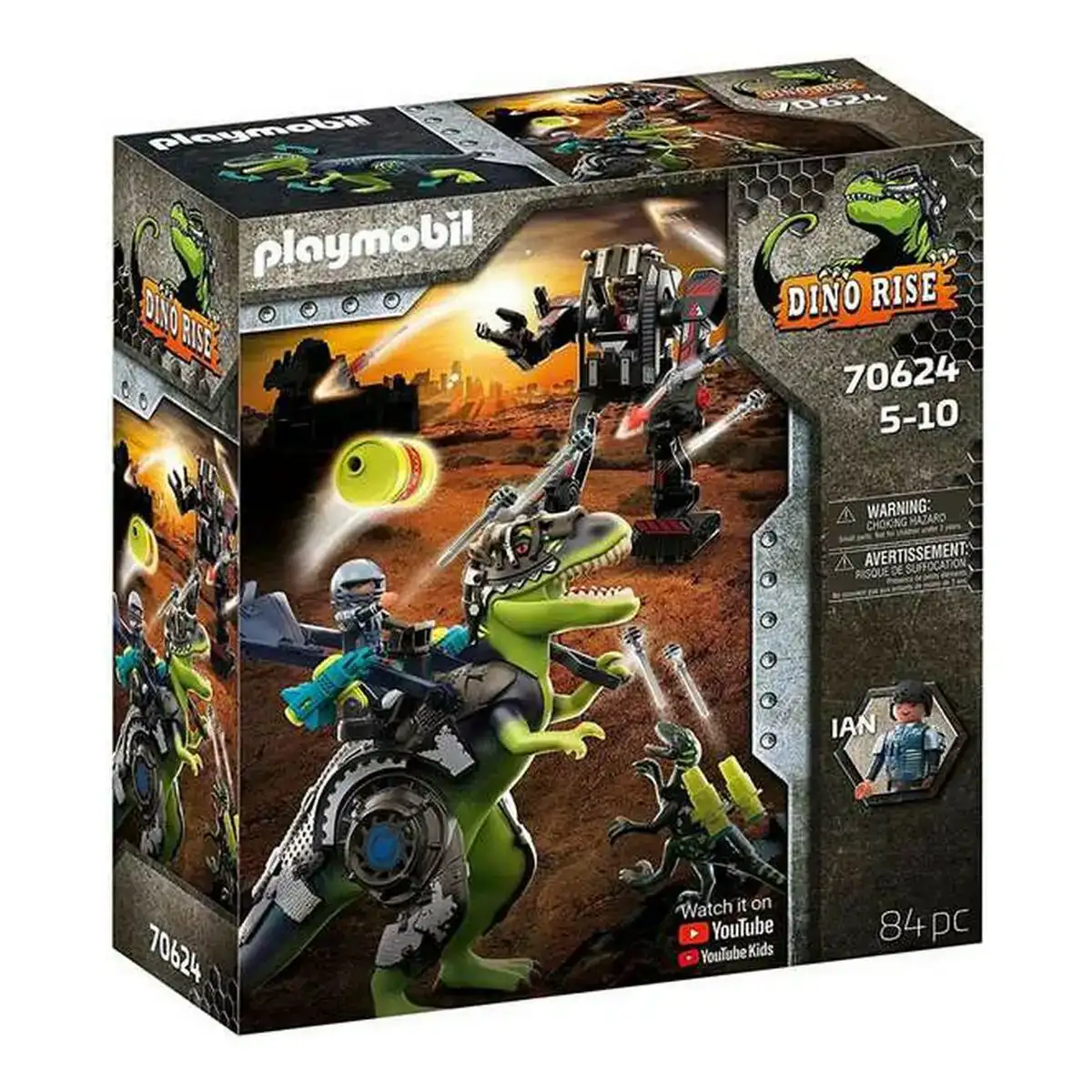 Playset dino rise t rex playmobil 70624 84 pcs _2928. Bienvenue chez DIAYTAR COTE D'IVOIRE - Votre Plateforme Shopping pour Tous. Découvrez un large éventail de produits qui célèbrent la diversité et la beauté du Côte d'Ivoire.