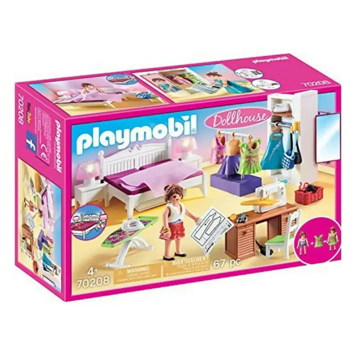 Playset dollhouse playmobil 70208 chambre_2031. DIAYTAR COTE D'IVOIRE - Où Choisir est une Découverte. Parcourez notre catalogue et trouvez des articles qui éveillent votre curiosité et enrichissent votre expérience shopping.