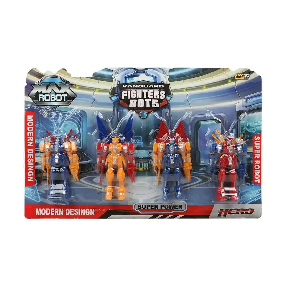 Playset fighters bots_5453. Bienvenue sur DIAYTAR COTE D'IVOIRE - Votre Fenêtre sur le Shopping Moderne. Parcourez notre boutique en ligne et découvrez des produits qui incarnent l'évolution du style et de la qualité.