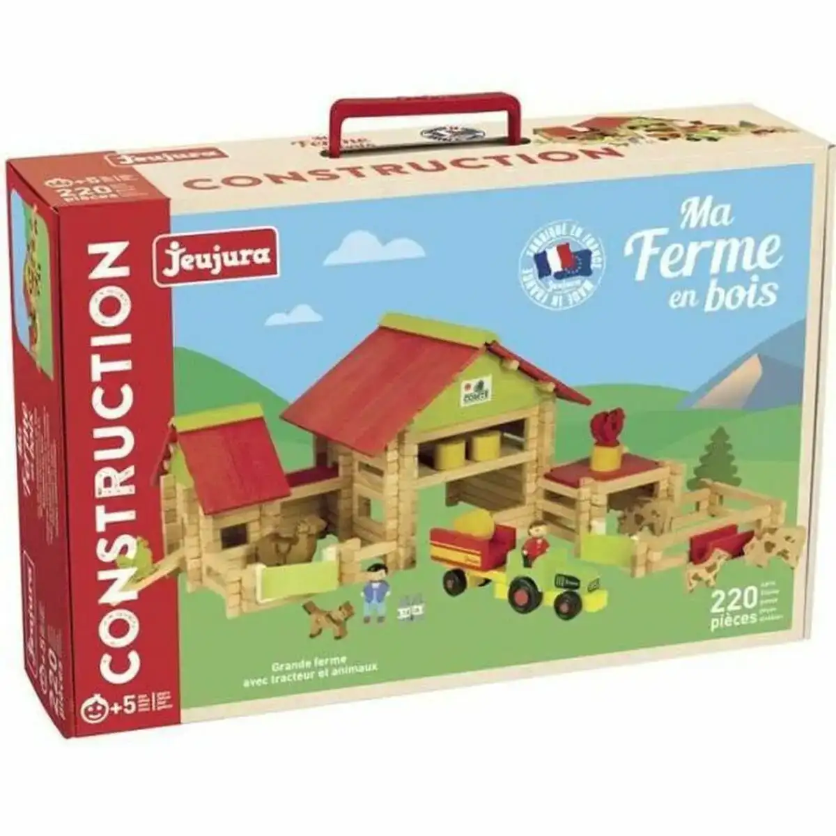 Playset jeujura large farm 220 pieces _8227. DIAYTAR COTE D'IVOIRE - L'Écrin de Vos Désirs Shopping. Parcourez notre boutique en ligne et explorez des produits minutieusement choisis pour répondre à vos envies les plus exigeantes.
