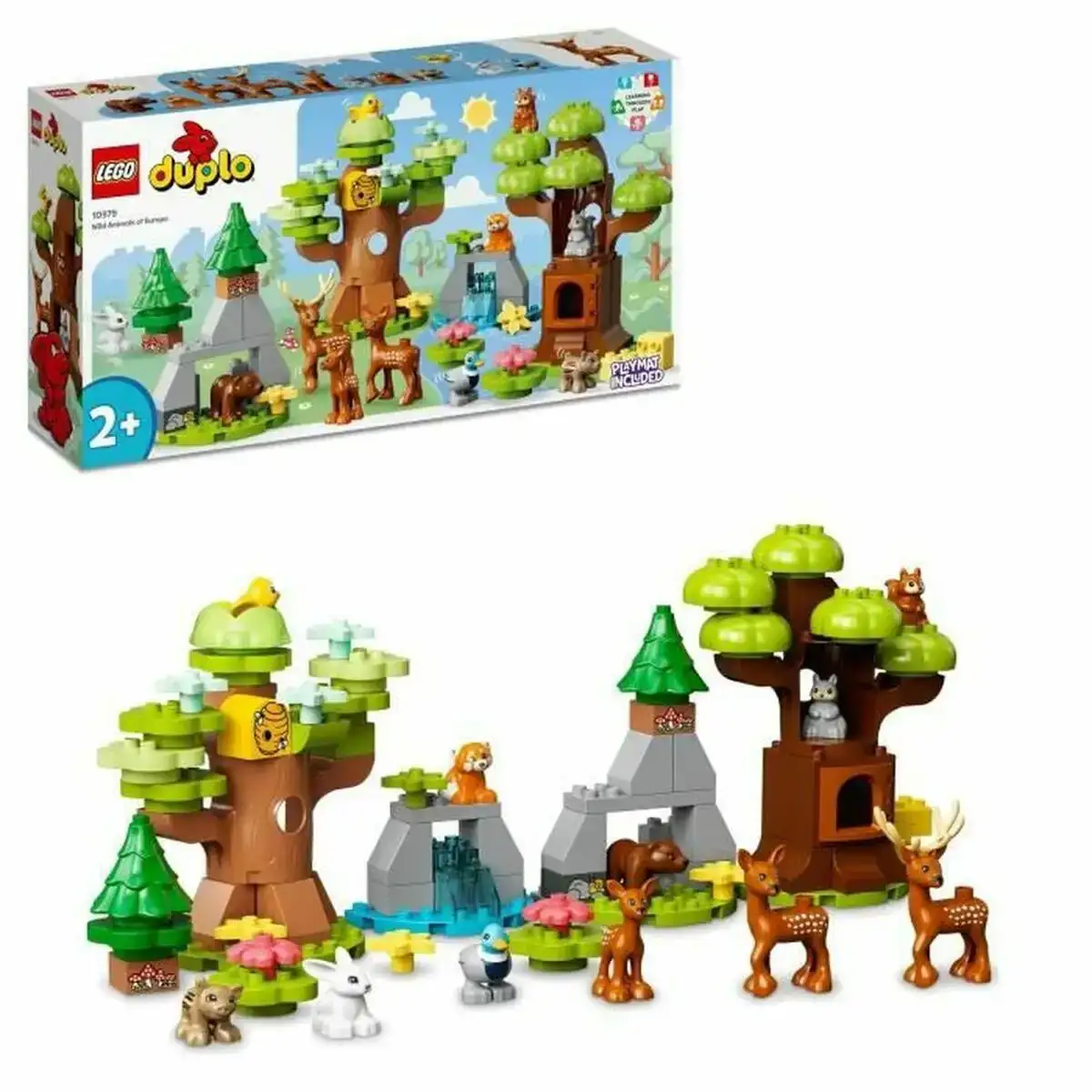 Playset lego 10979 duplo wild animals of europe 85 pieces _6243. DIAYTAR COTE D'IVOIRE - Où la Qualité et la Diversité Fusionnent. Explorez notre boutique en ligne pour découvrir une gamme variée de produits qui incarnent l'excellence et l'authenticité.