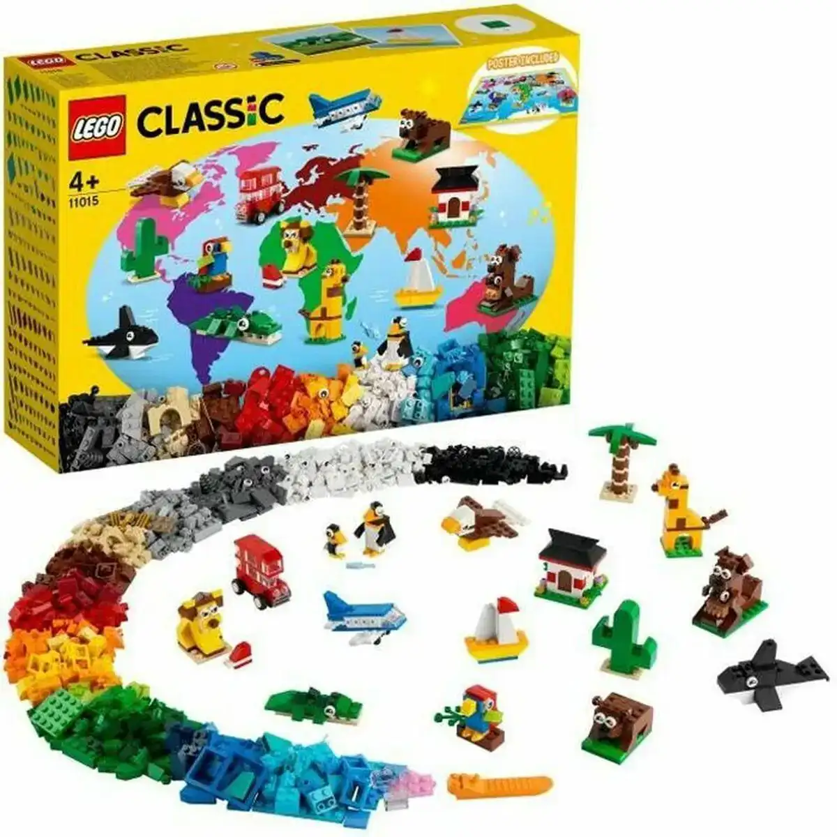 Playset lego 11015 classic creative bricks around the world 15 pieces _3888. DIAYTAR COTE D'IVOIRE - Votre Passage vers l'Éclat et la Beauté. Explorez notre boutique en ligne et trouvez des produits qui subliment votre apparence et votre espace.