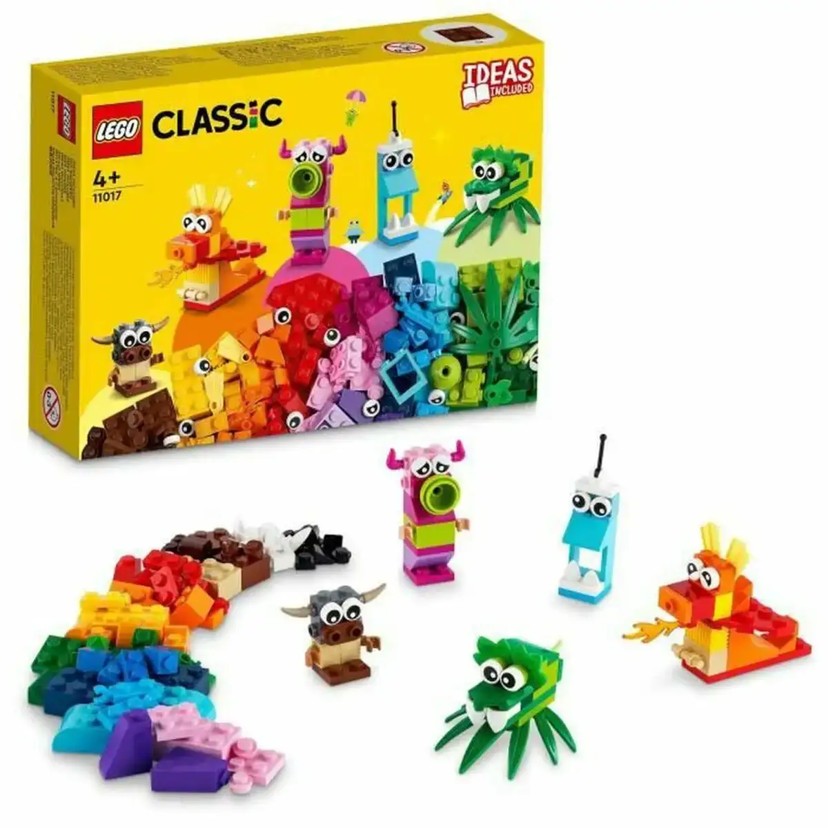 Playset lego 11017 4 ans multicouleur 140_5848. DIAYTAR COTE D'IVOIRE - Où Choisir Rime avec Qualité. Découvrez notre sélection soigneusement conçue et choisissez des articles qui incarnent l'excellence et l'innovation.