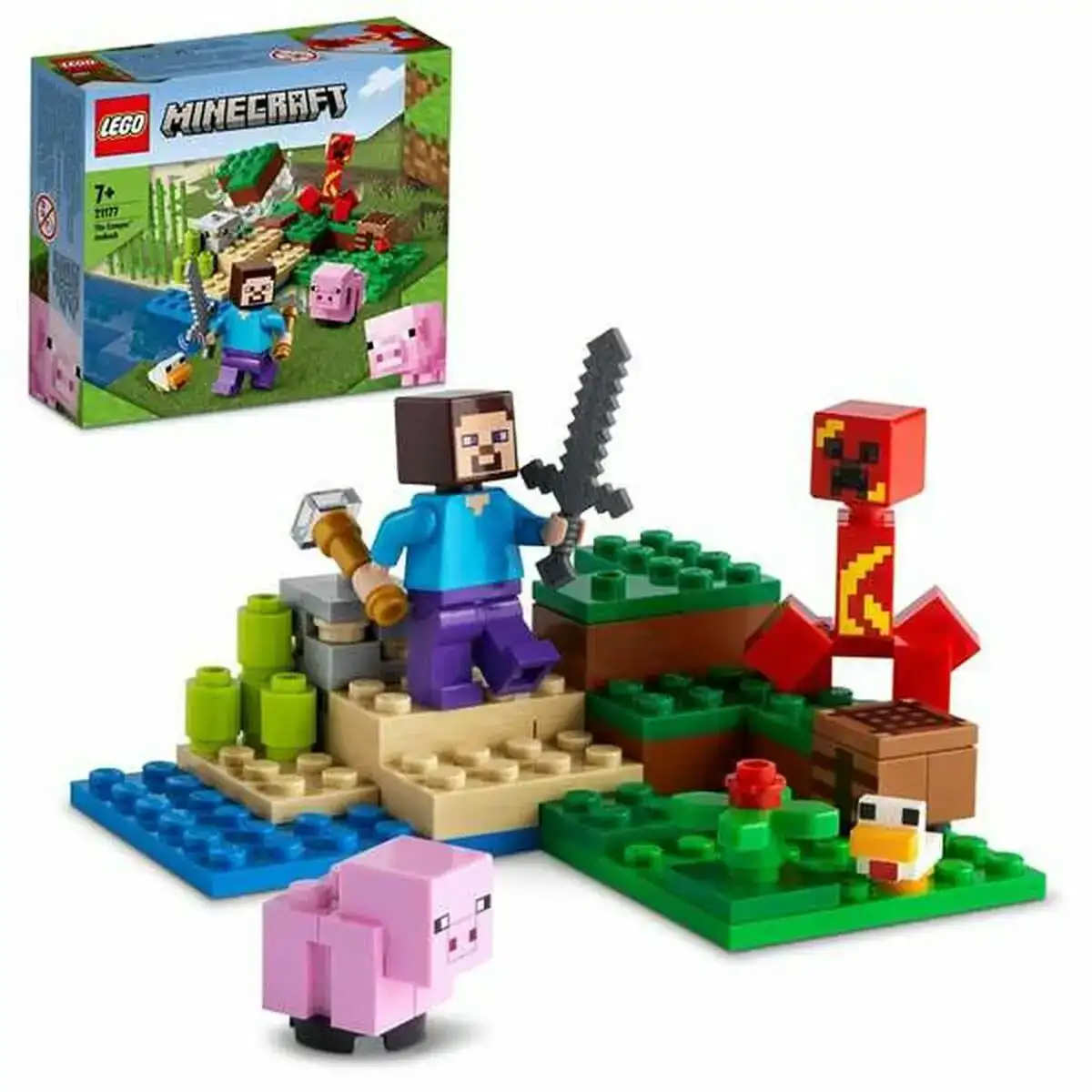 Playset lego 21177 7 ans_9422. Bienvenue chez DIAYTAR COTE D'IVOIRE - Où Chaque Article Est une Découverte. Naviguez à travers nos offres et laissez-vous surprendre par des trésors cachés qui enrichiront votre vie.