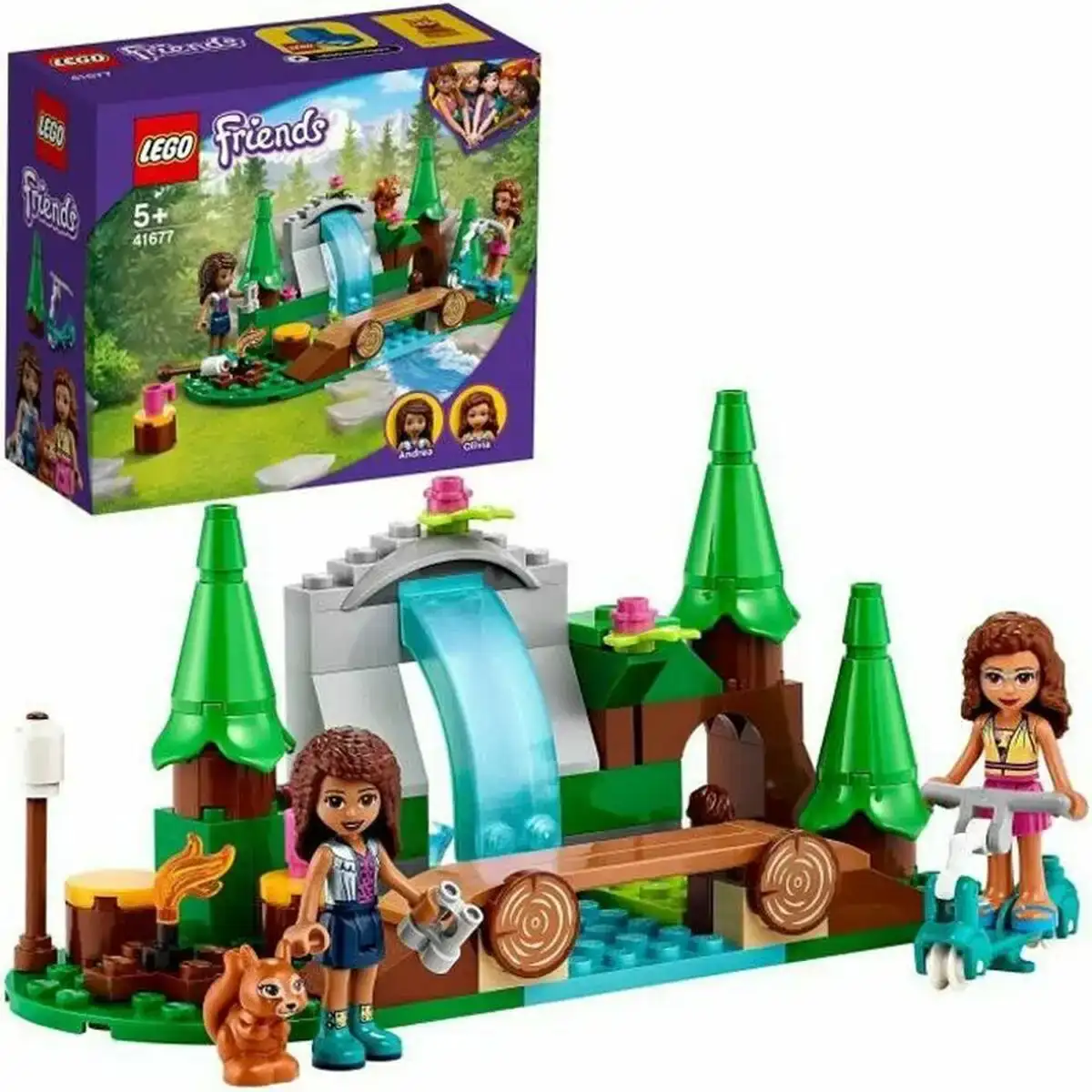 Playset lego 41677 friends waterfall in the forest_7611. DIAYTAR COTE D'IVOIRE - Votre Destination de Shopping Authentique au Côte d'Ivoire. Plongez dans notre boutique en ligne pour découvrir des produits qui célèbrent la riche culture et l'artisanat du pays.