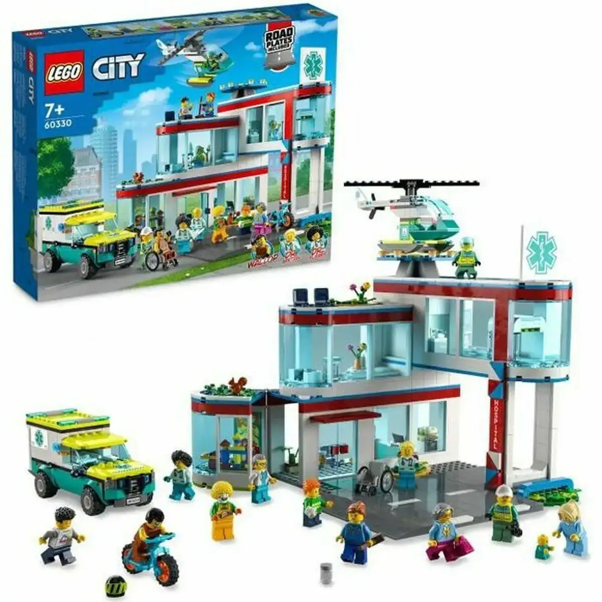 Playset lego 60330 city hospital 816 pieces _6565. DIAYTAR COTE D'IVOIRE - Votre Destination pour un Shopping Réfléchi. Découvrez notre gamme variée et choisissez des produits qui correspondent à vos valeurs et à votre style de vie.