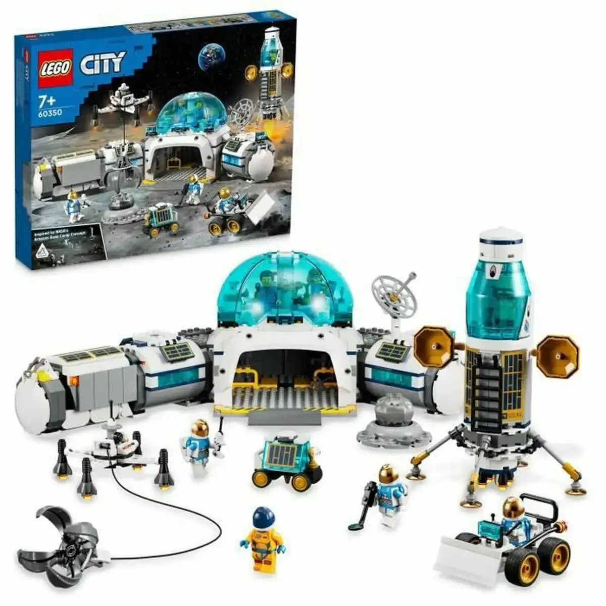 Playset lego 60350 city the lunar research base 786 pieces _9385. DIAYTAR COTE D'IVOIRE - Là où Chaque Produit est une Trouvaille Unique. Découvrez notre boutique en ligne et trouvez des articles qui vous distinguent par leur originalité.