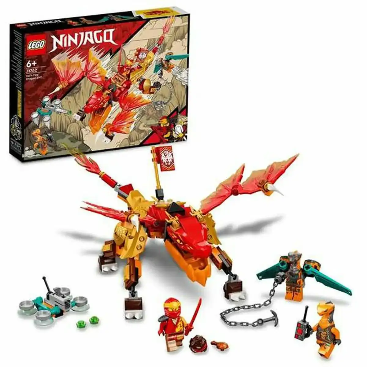 Playset lego 71762 kai s fire dragon evo 71762 204 piezas_3423. Entrez dans l'Univers de DIAYTAR COTE D'IVOIRE - Où l'Élégance Rencontre la Tradition. Explorez notre gamme variée et trouvez des articles qui ajoutent une touche de sophistication à votre vie.