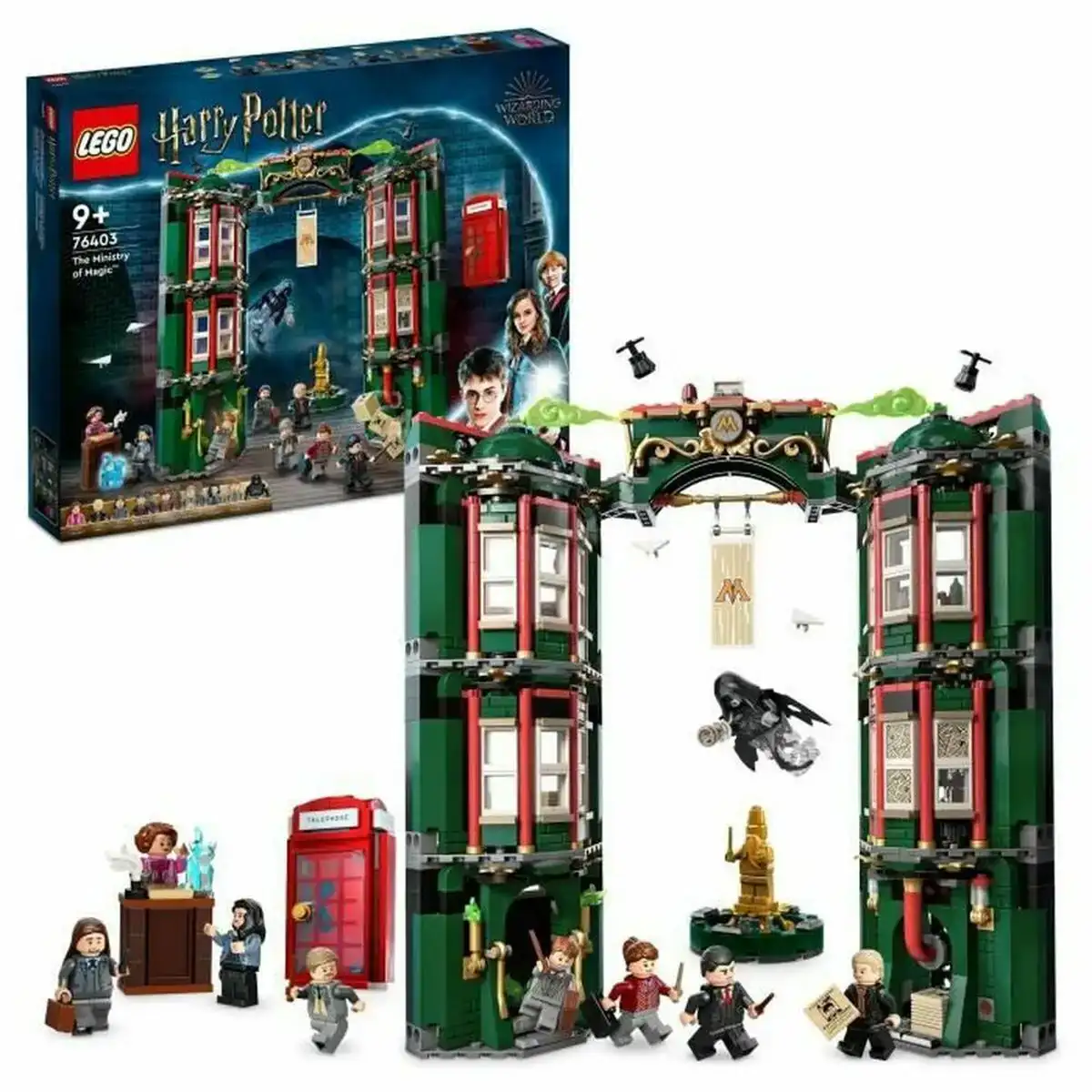 Playset lego 76403 harry potter the ministry of magic_2757. DIAYTAR COTE D'IVOIRE - Où Choisir Devient une Expression de Soi. Découvrez notre boutique en ligne et trouvez des articles qui révèlent votre personnalité et votre style.