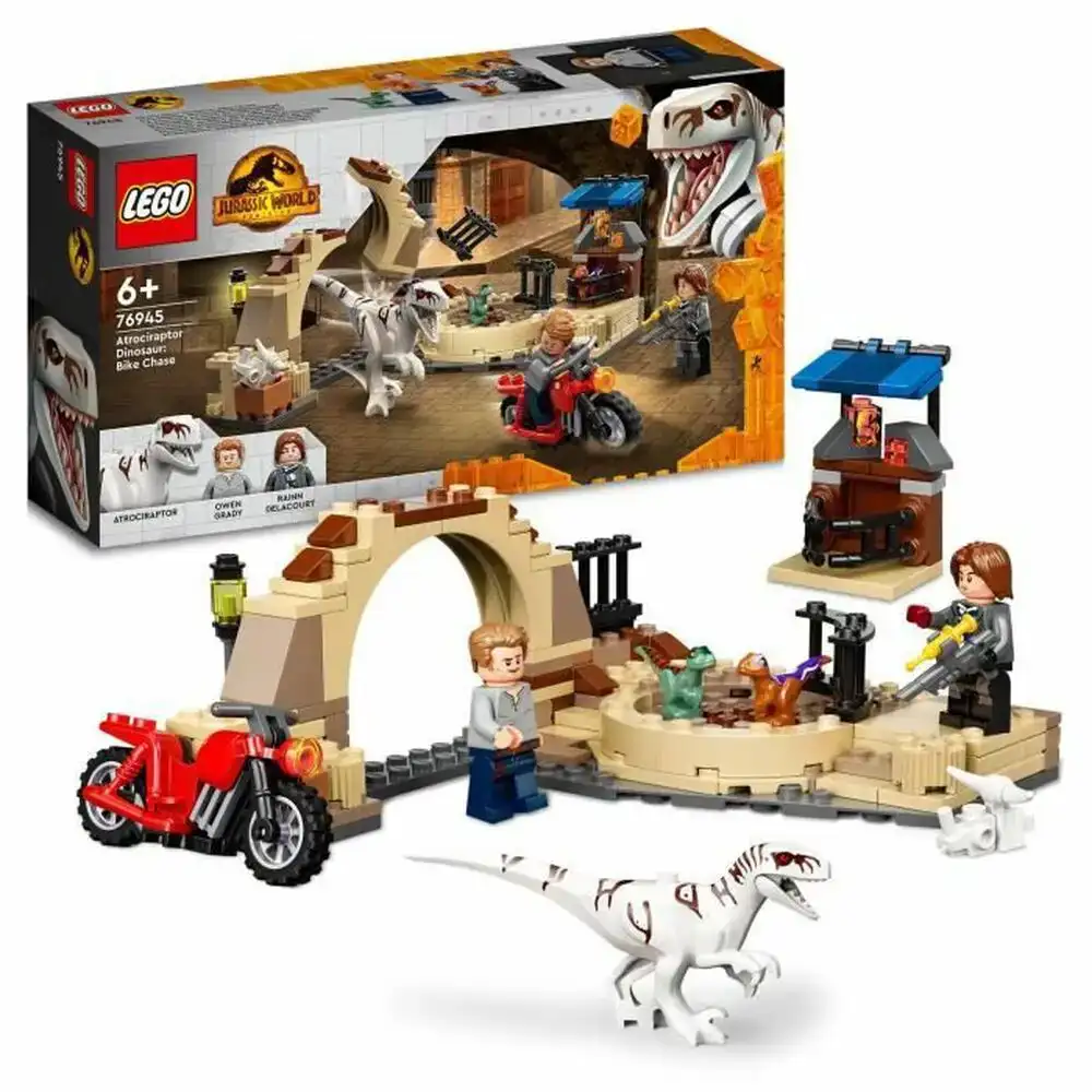 Playset lego 76945 jurassic world atrociraptor motorcycle 169 pieces _9100. DIAYTAR COTE D'IVOIRE - Là où Choisir est un Acte d'Amour pour le Côte d'Ivoire. Explorez notre gamme et choisissez des produits qui célèbrent la culture et l'artisanat du pays.