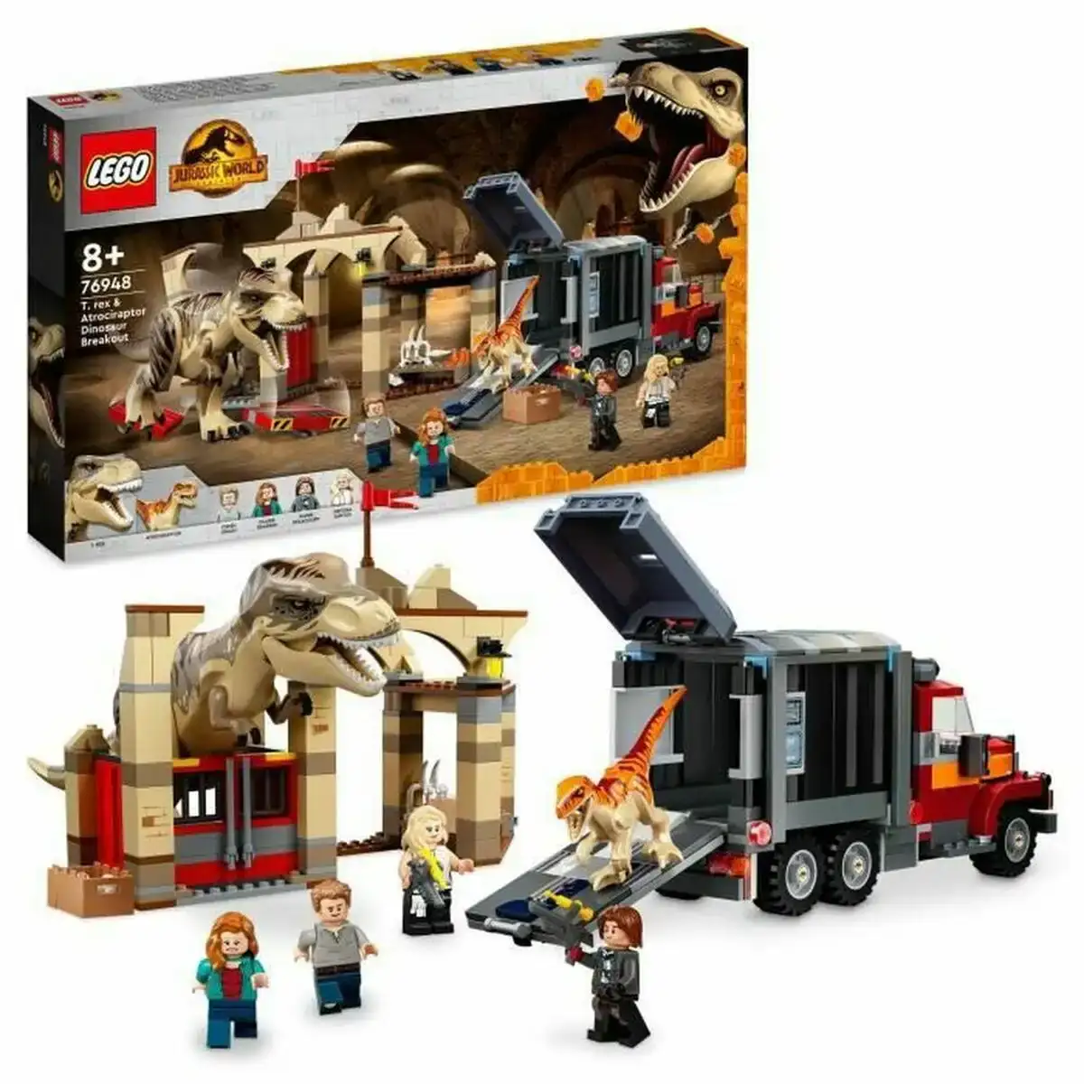 Playset lego 76948 jurassic world t rex and atrociraptor escape_7788. Découvrez DIAYTAR COTE D'IVOIRE - Là où Votre Shopping Prend Vie. Plongez dans notre vaste sélection et trouvez des produits qui ajoutent une touche spéciale à votre quotidien.
