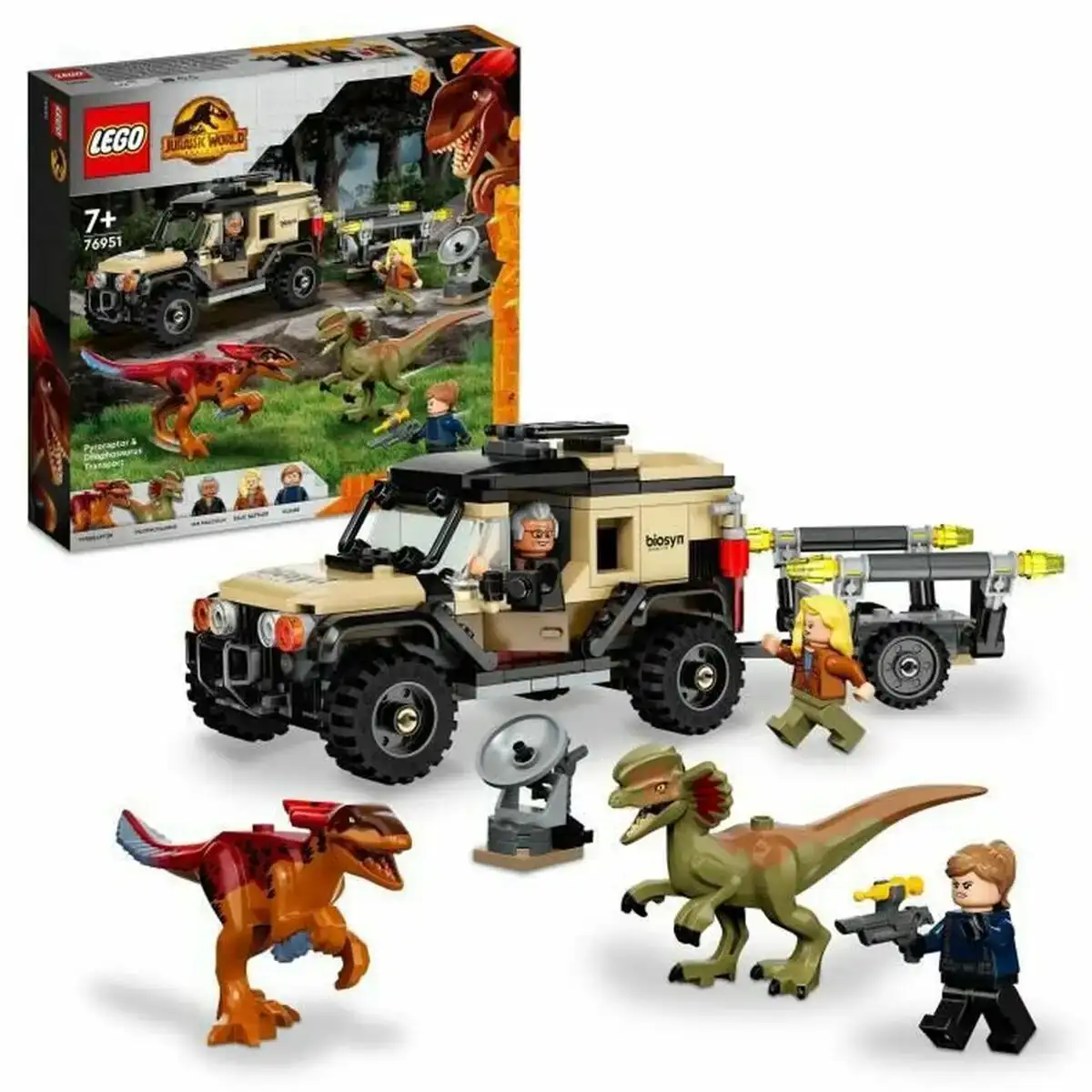 Playset lego 76951 jurassic world transport of pyroraptor and dilophosaurus_7453. DIAYTAR COTE D'IVOIRE - Là où Choisir est un Acte d'Amour pour le Côte d'Ivoire. Explorez notre gamme et choisissez des produits qui célèbrent la culture et l'artisanat du pays.