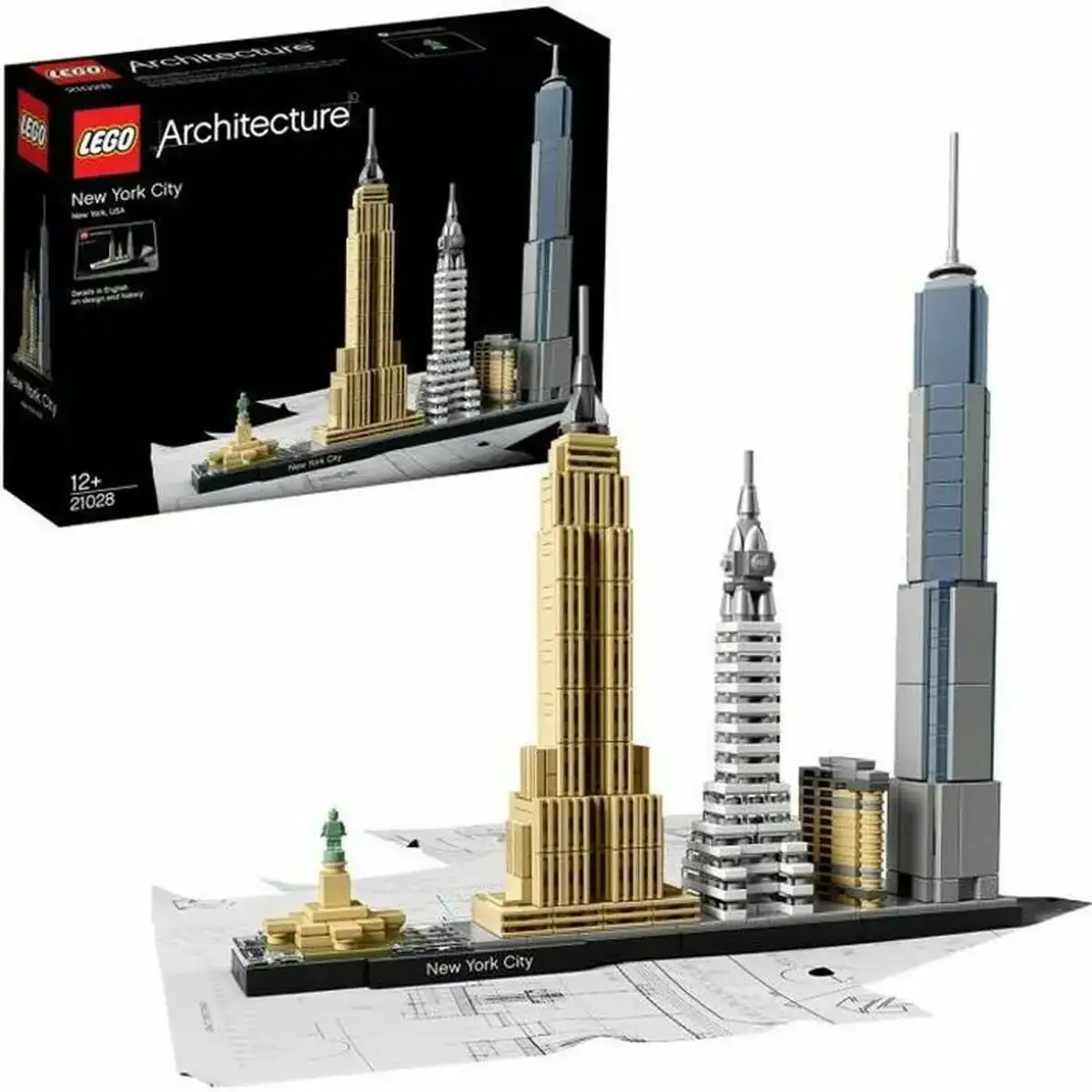 Playset lego architecture 21028 new york_7455. DIAYTAR COTE D'IVOIRE - Où le Shopping Devient une Aventure Culturelle. Plongez dans notre univers de produits qui célèbrent l'héritage et l'artisanat du Côte d'Ivoire.
