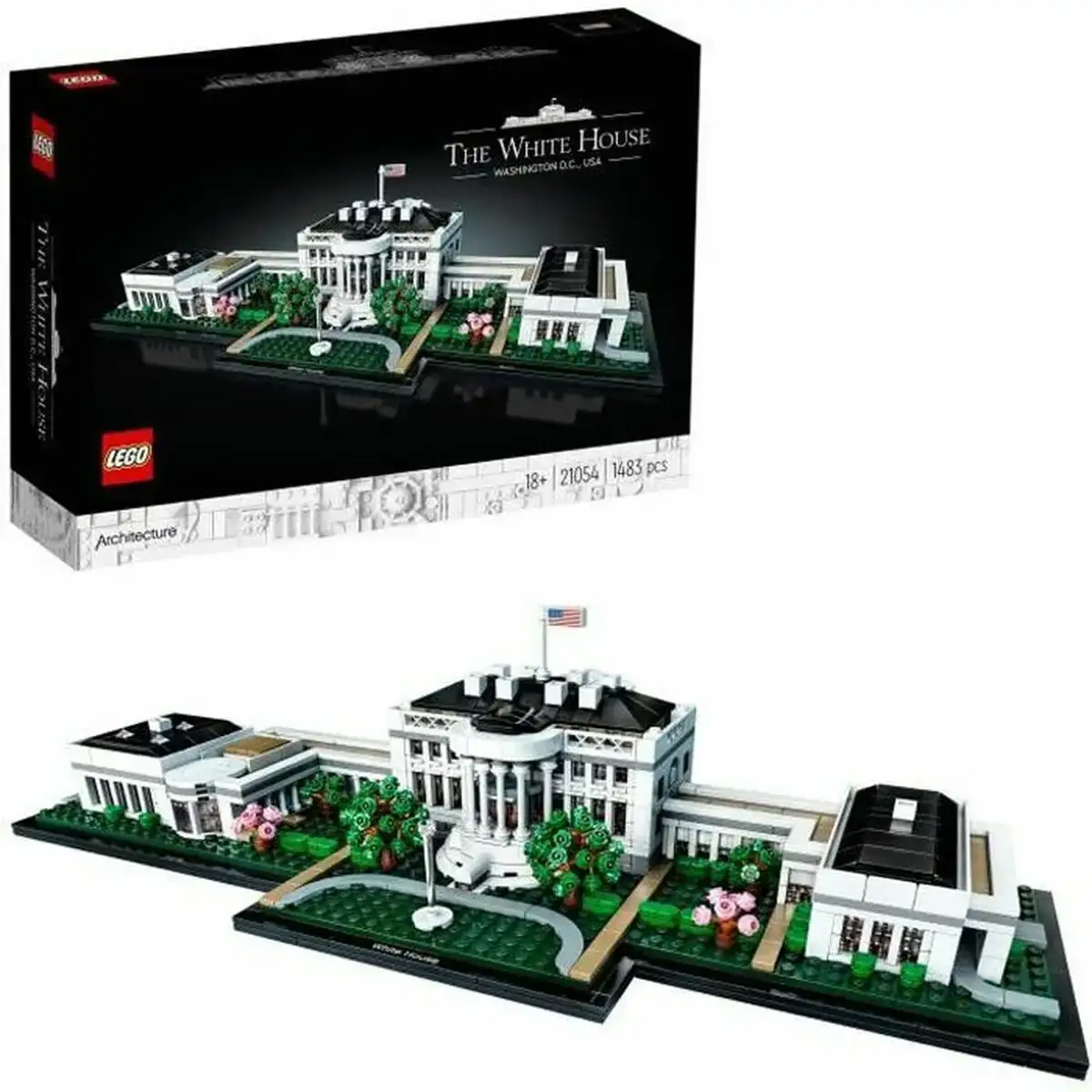Playset lego architecture the white house adultes 1483 pieces_6116. DIAYTAR COTE D'IVOIRE - Où Votre Shopping Prend Vie. Explorez notre boutique en ligne pour trouver des articles qui vous ressemblent et qui ajoutent de l'éclat à votre quotidien.