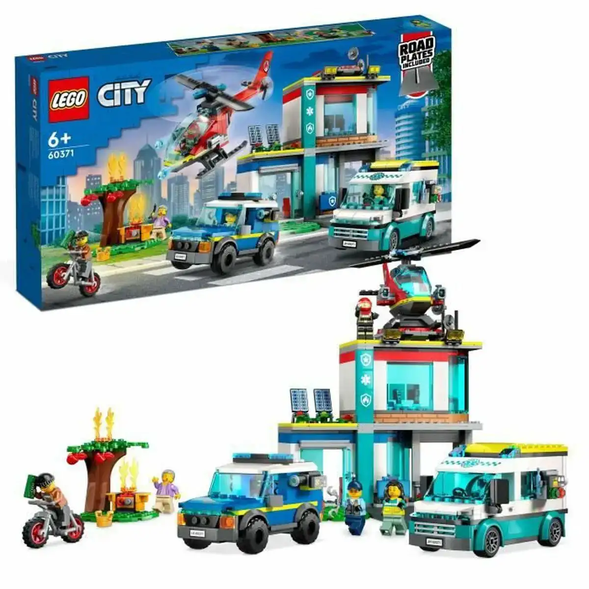Playset lego city 60371 706 pieces_8195. DIAYTAR COTE D'IVOIRE - Votre Destination de Shopping Authentique au Côte d'Ivoire. Plongez dans notre boutique en ligne pour découvrir des produits qui célèbrent la riche culture et l'artisanat du pays.