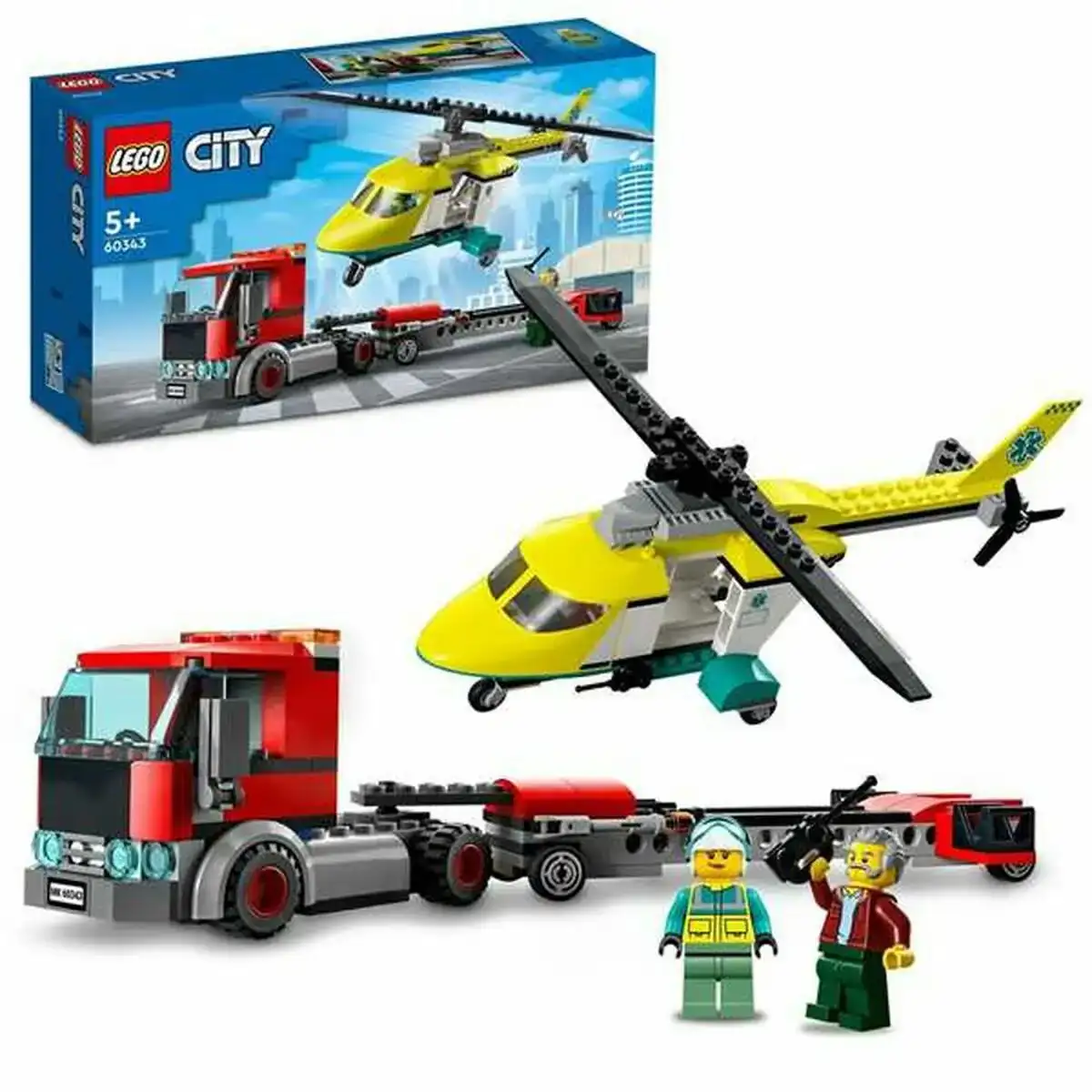 Playset lego city rescue helicopter transport 60343 215 pcs _5712. Entrez dans l'Univers de DIAYTAR COTE D'IVOIRE - Où Choisir est un Voyage. Explorez notre gamme diversifiée et trouvez des articles qui répondent à tous vos besoins et envies.