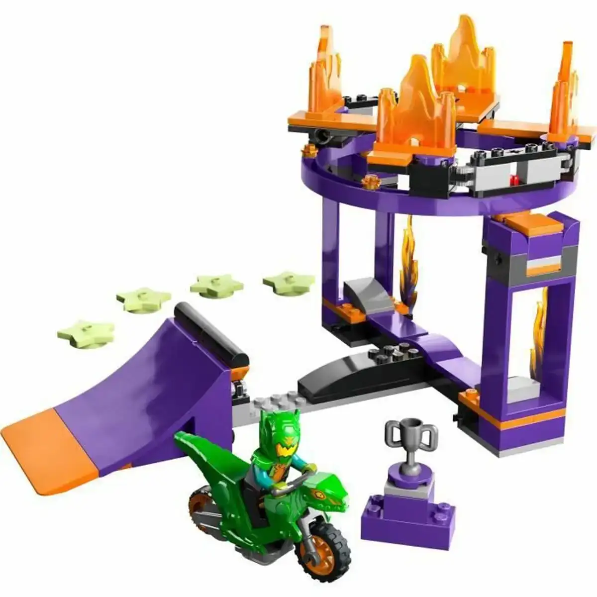 Playset lego city stuntz_1522. Entrez dans l'Univers de DIAYTAR COTE D'IVOIRE - Où Chaque Produit a sa Place. Explorez nos rayons virtuels et choisissez des articles qui s'intègrent parfaitement à votre style de vie.