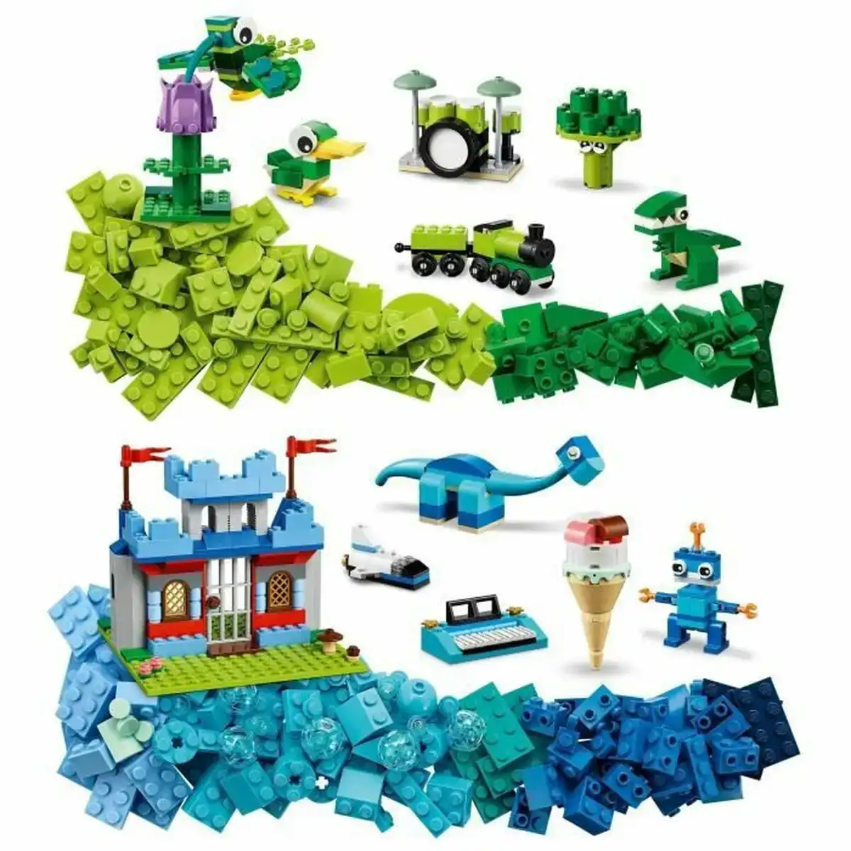 Playset lego classic 11020_1550. DIAYTAR COTE D'IVOIRE - L'Art de Choisir, l'Art de Vivre. Parcourez notre boutique en ligne et choisissez parmi des produits de qualité qui ajoutent de l'élégance à votre quotidien.