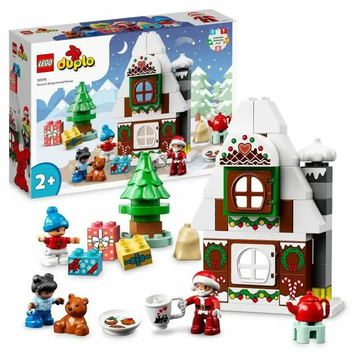 Playset lego duplo 10976 santa s gingerbread house_2956. DIAYTAR COTE D'IVOIRE - Votre Plateforme Shopping Engagée. Explorez notre catalogue et choisissez des produits qui reflètent notre dévouement envers la qualité et la satisfaction du client.