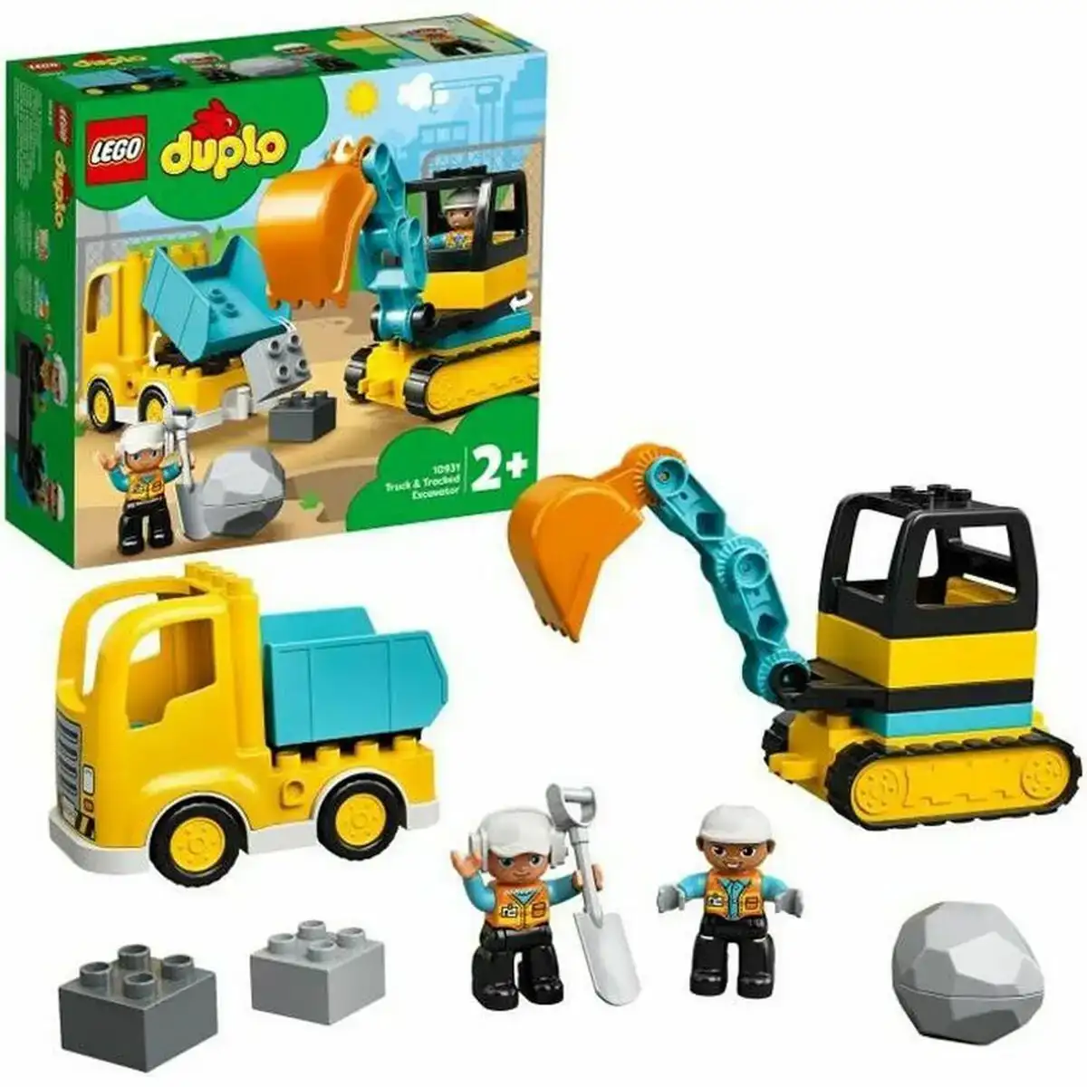 Playset lego duplo construction 10931 truck and backhoe_4200. DIAYTAR COTE D'IVOIRE - Où Choisir Devient une Découverte. Explorez notre boutique en ligne et trouvez des articles qui vous surprennent et vous ravissent à chaque clic.
