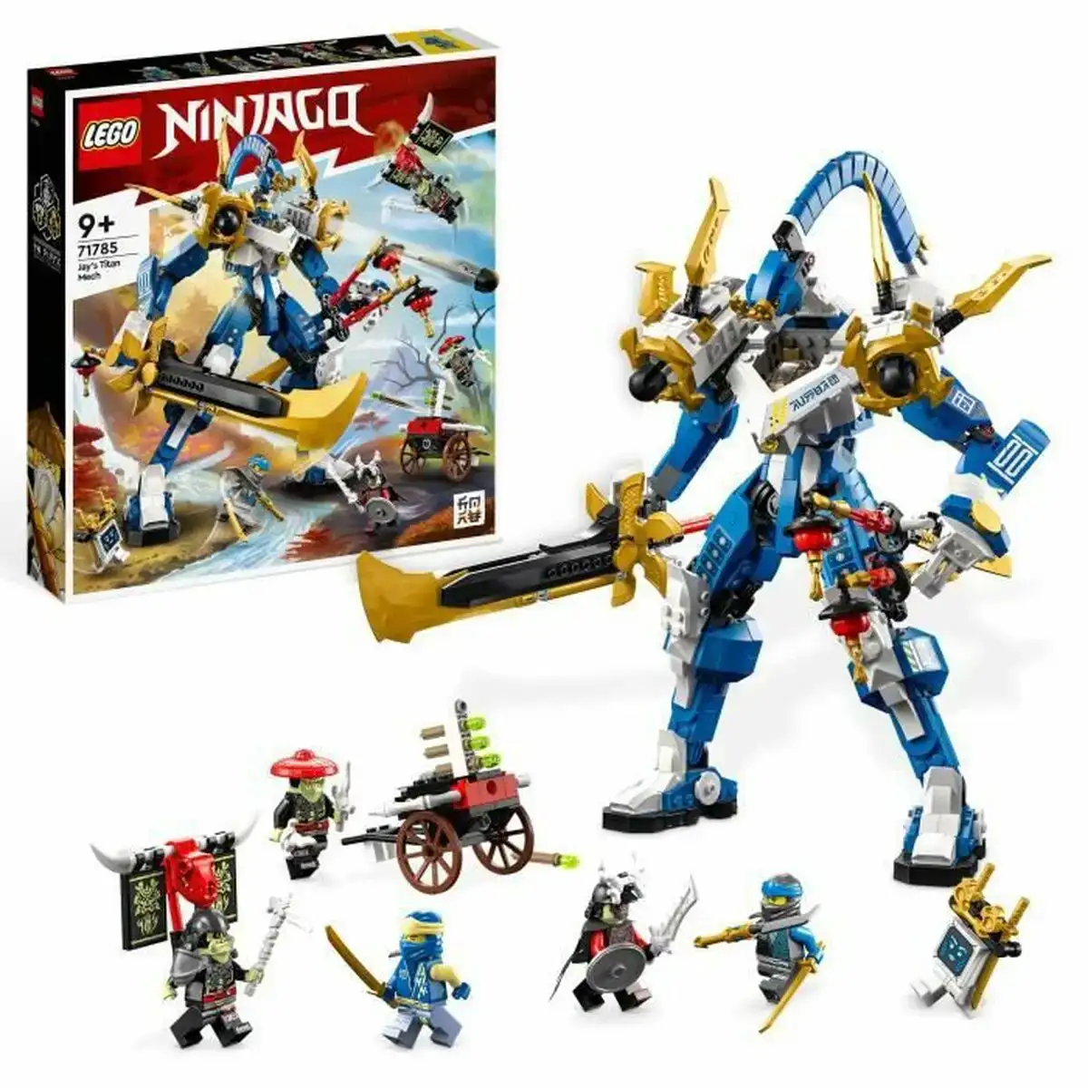 Playset lego ninjago 71785 jay s titan mech 794 pieces_5897. DIAYTAR COTE D'IVOIRE - Votre Plateforme Shopping Engagée. Explorez notre catalogue et choisissez des produits qui reflètent notre dévouement envers la qualité et la satisfaction du client.