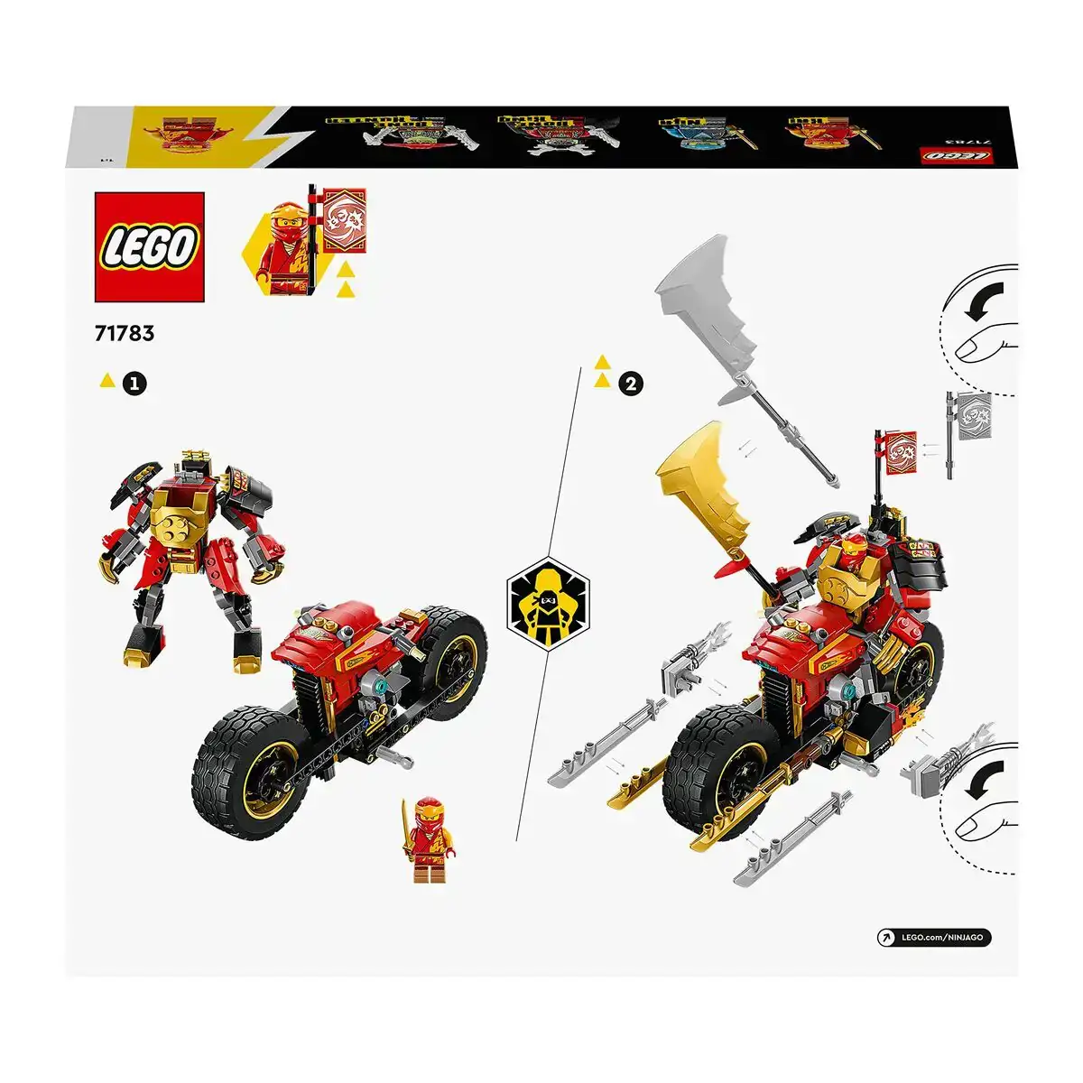 Playset lego ninjago bike_1204. DIAYTAR COTE D'IVOIRE - Où Chaque Achat Raconte une Histoire. Explorez notre boutique en ligne et créez votre propre narration à travers notre diversité de produits, chacun portant une signification unique.