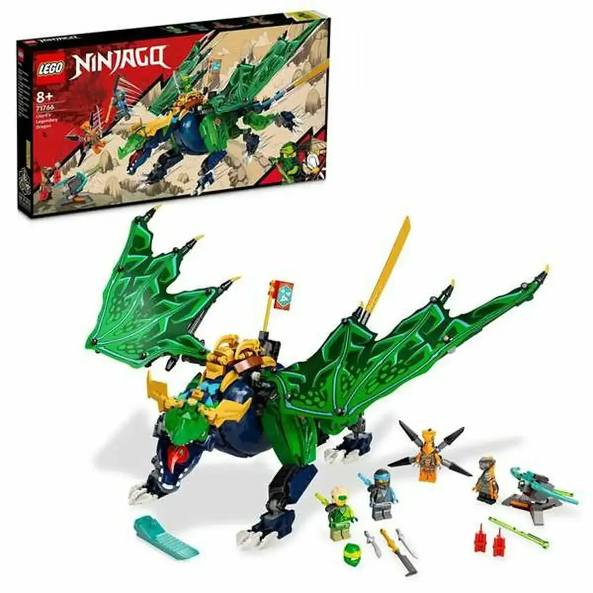Playset lego ninjago lloyd s legendary dragon 71766 747 pcs _6632. Bienvenue chez DIAYTAR COTE D'IVOIRE - Votre Porte d'Accès à la Diversité. Découvrez notre boutique en ligne et choisissez parmi une pléthore d'articles qui célèbrent la richesse culturelle du Côte d'Ivoire et au-delà.
