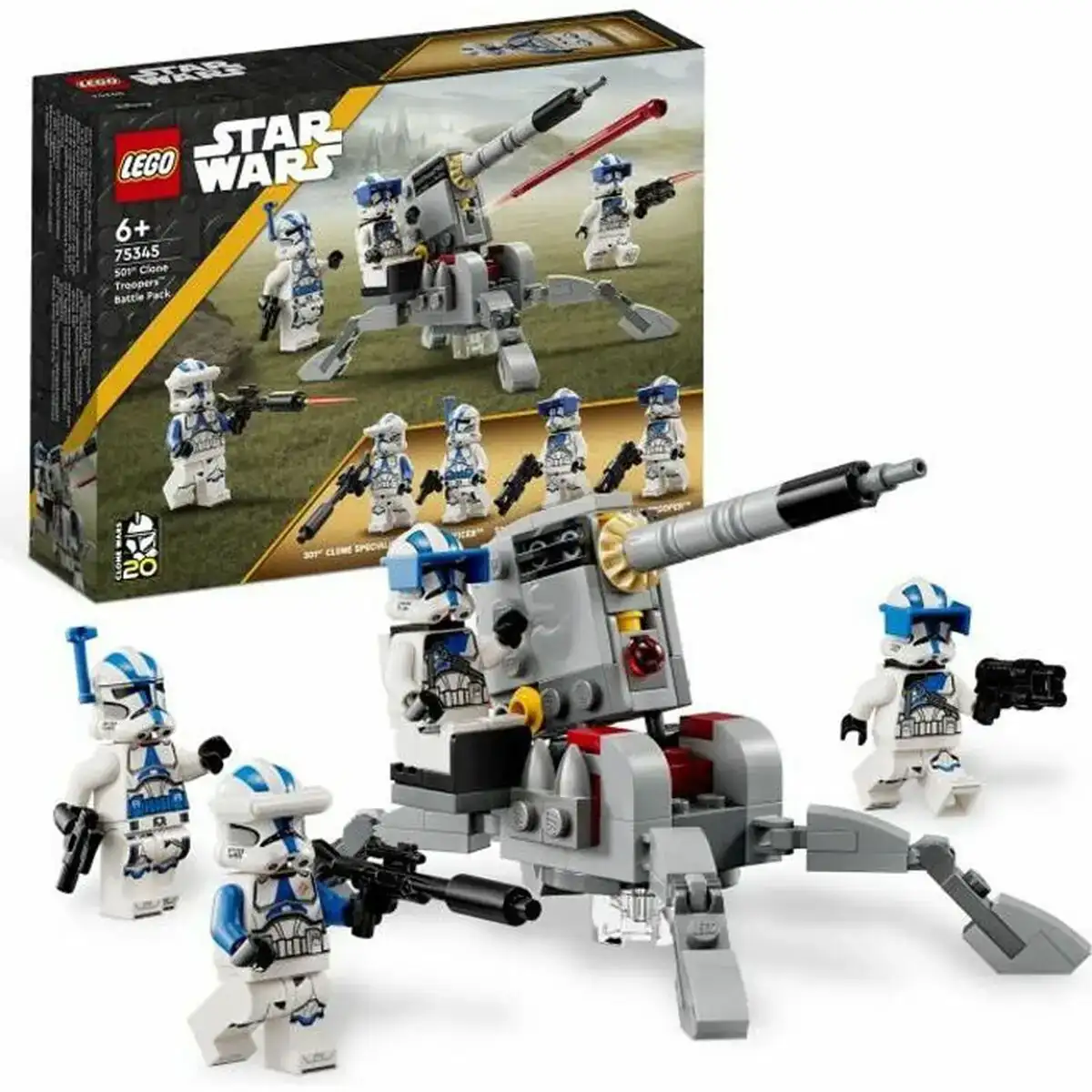 Playset lego star wars 75345 fighting pack of the troopers clone of the 501st legion_3578. Bienvenue sur DIAYTAR COTE D'IVOIRE - Votre Destination Shopping à la Côte d'Ivoireaise. Explorez notre boutique en ligne et découvrez une gamme variée de produits qui capturent l'esprit du Côte d'Ivoire.