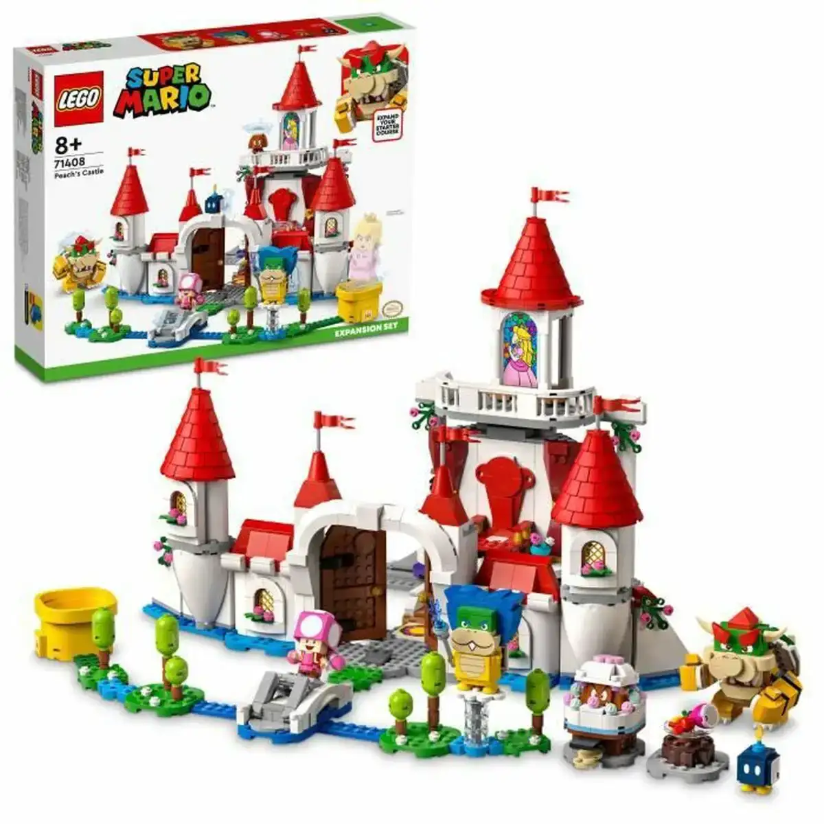 Playset lego super mario peach s castle expansion_3145. DIAYTAR COTE D'IVOIRE - Où Chaque Achat Raconte une Histoire. Parcourez notre boutique en ligne pour trouver des articles qui évoquent le savoir-faire et la tradition du Côte d'Ivoire.