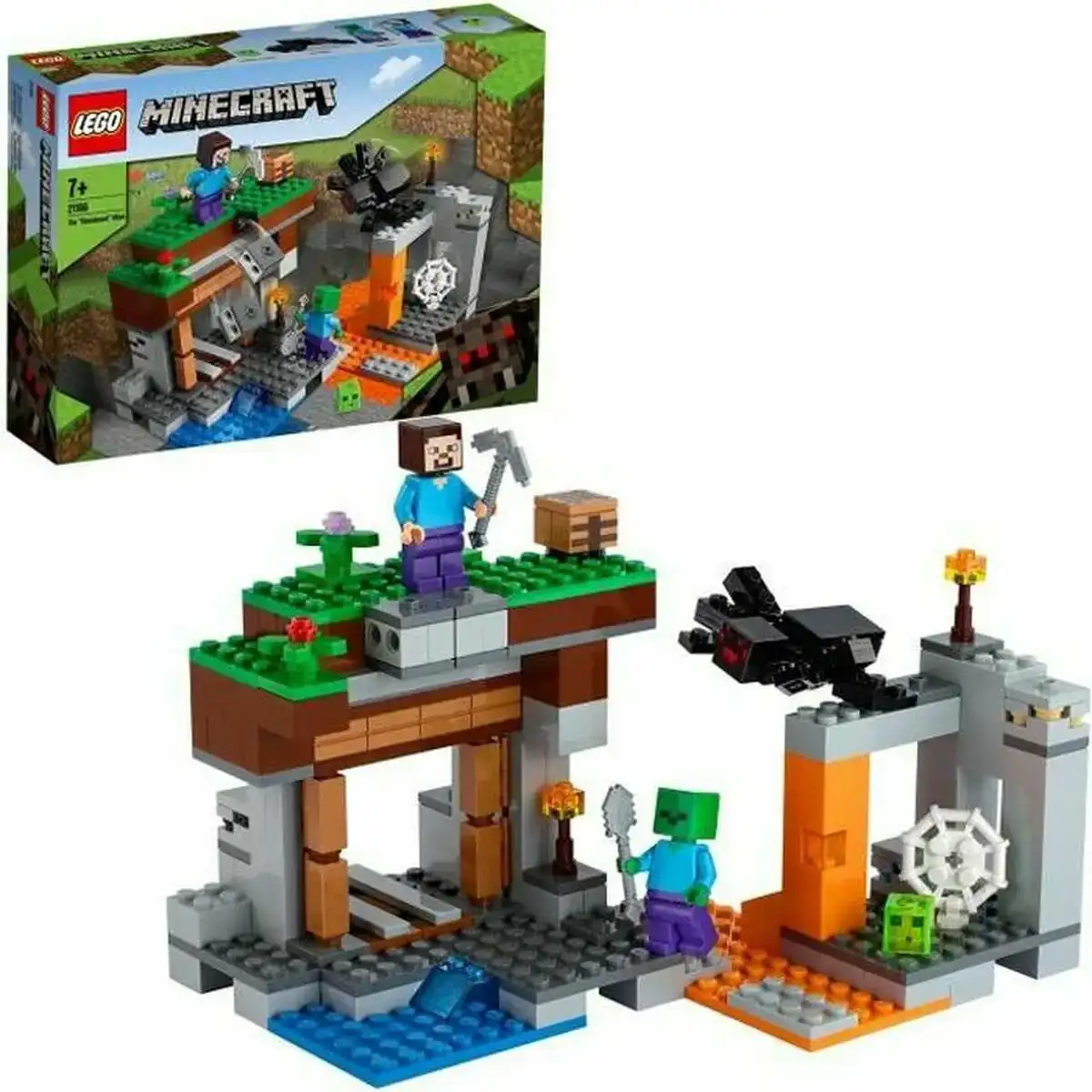 Playset masters minecraft 21166 the abandoned mine_3204. Bienvenue chez DIAYTAR COTE D'IVOIRE - Où Votre Shopping Prend Vie. Découvrez notre univers et dénichez des trésors qui ajoutent de la couleur à votre quotidien.