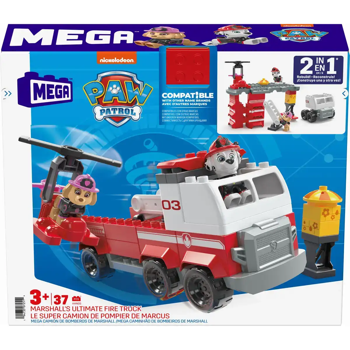 Playset megablocks paw patrol camion de pompiers 3 ans 37 pieces_4827. DIAYTAR COTE D'IVOIRE - Votre Source de Trouvailles uniques. Naviguez à travers notre catalogue et trouvez des articles qui vous distinguent et reflètent votre unicité.