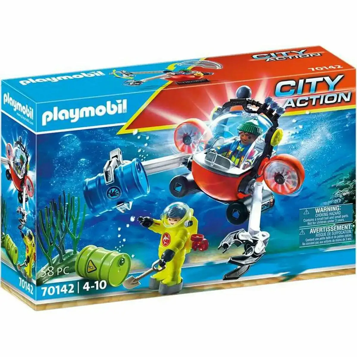 Playset playmobil 70142 environment mission sous marin 58 pieces_8064. DIAYTAR COTE D'IVOIRE - Votre Destination pour un Shopping Unique. Parcourez notre catalogue et trouvez des articles qui vous inspirent et vous édifient.