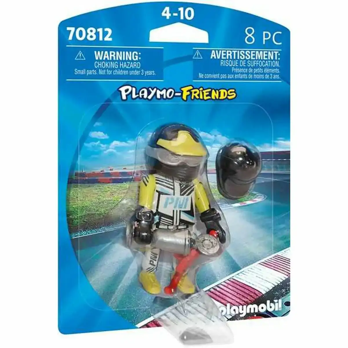 Playset playmobil 70812 pilote de course 70812 8 pcs _3051. DIAYTAR COTE D'IVOIRE - L'Art de Magasiner sans Limites. Naviguez à travers notre collection diversifiée pour trouver des produits qui élargiront vos horizons shopping.