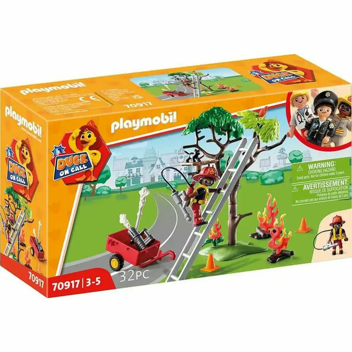 Playset playmobil 70917 sapeur pompier chat 70917 32 pcs _9873. DIAYTAR COTE D'IVOIRE - Votre Passage vers l'Exceptionnel. Explorez notre boutique en ligne, où chaque produit est choisi avec soin pour offrir une expérience de shopping inoubliable.