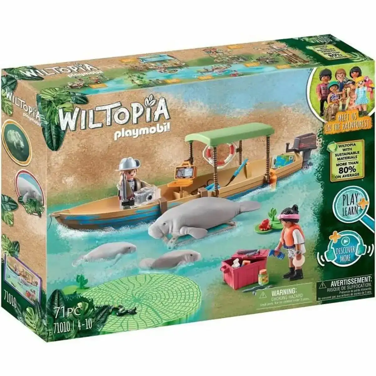 Playset playmobil 71010 wiltopia barco_8960. DIAYTAR COTE D'IVOIRE - L'Art de Trouver ce que Vous Aimez. Plongez dans notre assortiment varié et choisissez parmi des produits qui reflètent votre style et répondent à vos besoins.