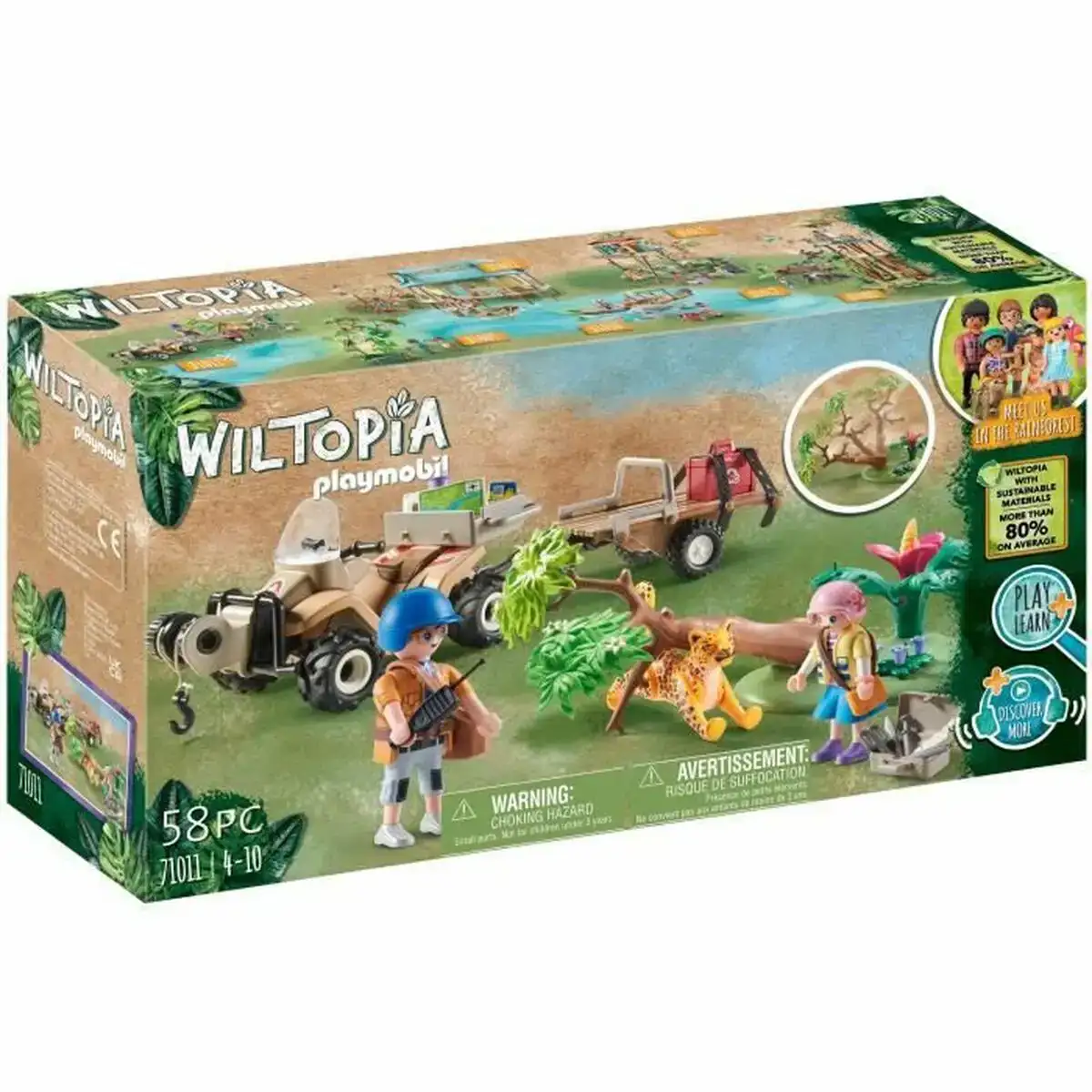 Playset playmobil 71011 wiltopia voiture_8041. DIAYTAR COTE D'IVOIRE - Votre Destination Shopping Exquise. Explorez notre boutique en ligne et découvrez des trésors qui ajoutent une touche de sophistication à votre style et à votre espace.