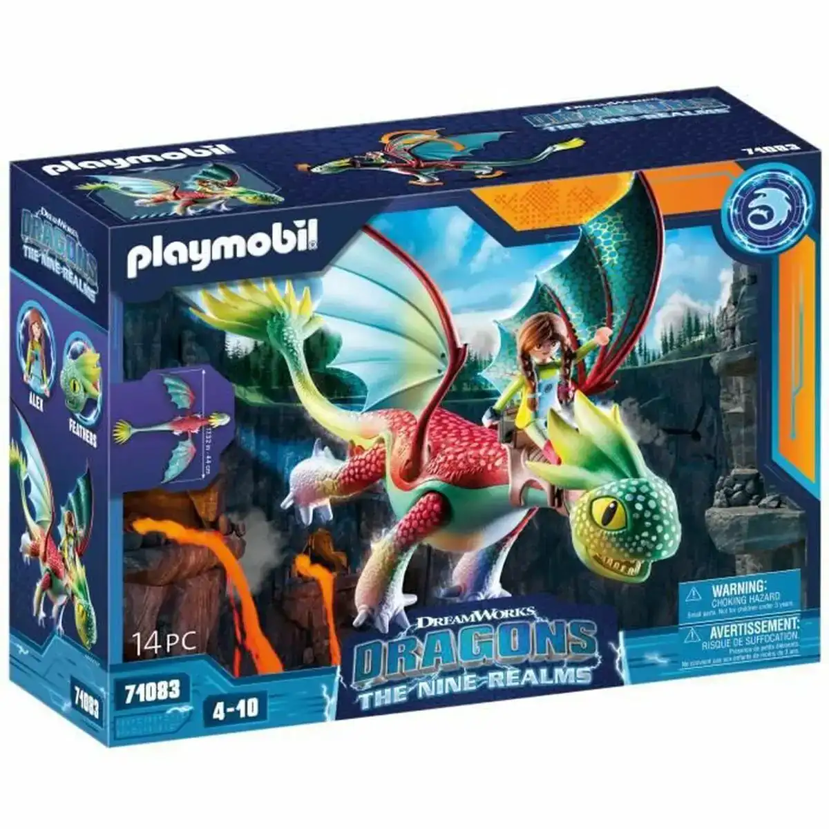Playset playmobil 71083 dragon_5526. DIAYTAR COTE D'IVOIRE - L'Art de Vivre le Shopping Inspiré. Parcourez notre catalogue et choisissez des produits qui reflètent votre passion pour la beauté et l'authenticité.