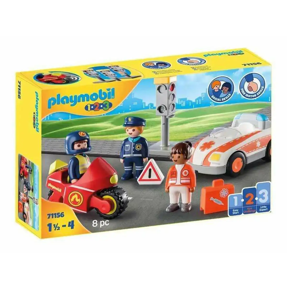 Playset playmobil 71156 1 2 3 day to day heroes 8 pieces_7121. DIAYTAR COTE D'IVOIRE - Votre Plateforme pour un Shopping Inspiré. Explorez nos offres variées et découvrez des articles qui stimulent votre créativité et embellissent votre vie.