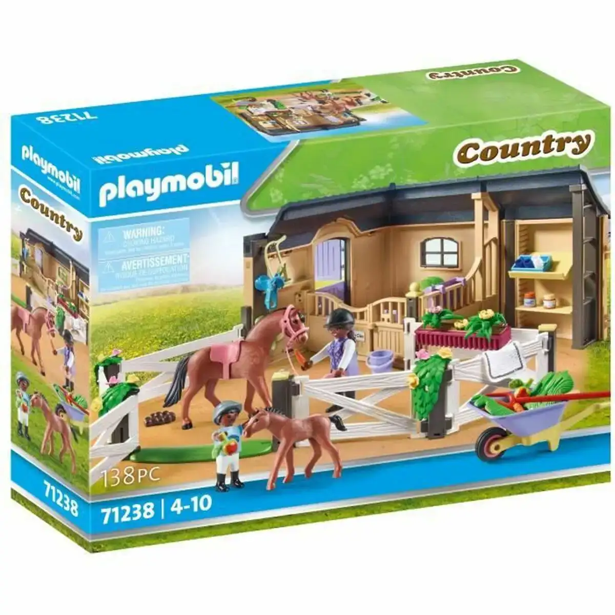 Playset playmobil 71238 cheval 135 pieces_6552. Entrez dans l'Univers de DIAYTAR COTE D'IVOIRE - Où Choisir est un Plaisir. Explorez notre gamme variée et trouvez des articles qui parlent à votre cœur et à votre style.