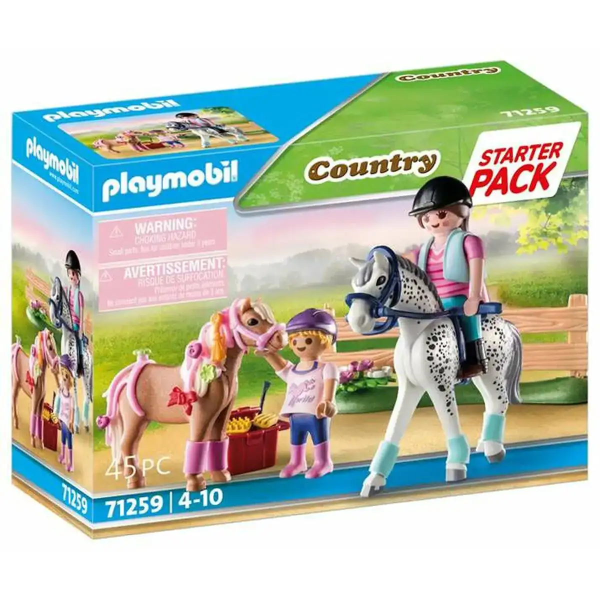 Playset playmobil 71259 country 45 pieces_7817. DIAYTAR COTE D'IVOIRE - L'Art de Vivre le Shopping Authentique. Découvrez notre boutique en ligne et trouvez des produits qui incarnent la passion et le savoir-faire du Côte d'Ivoire.