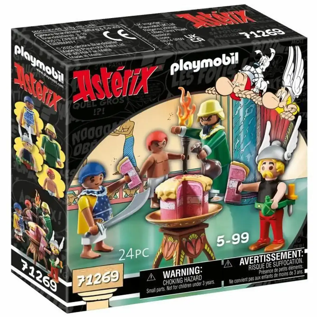 Playset playmobil asterix amonbofis and the poisoned cake 71268 24 pieces_4365. DIAYTAR COTE D'IVOIRE - Votre Destination Shopping Incontournable. Parcourez nos rayons virtuels et trouvez des articles qui répondent à tous vos besoins, du quotidien à l'exceptionnel.