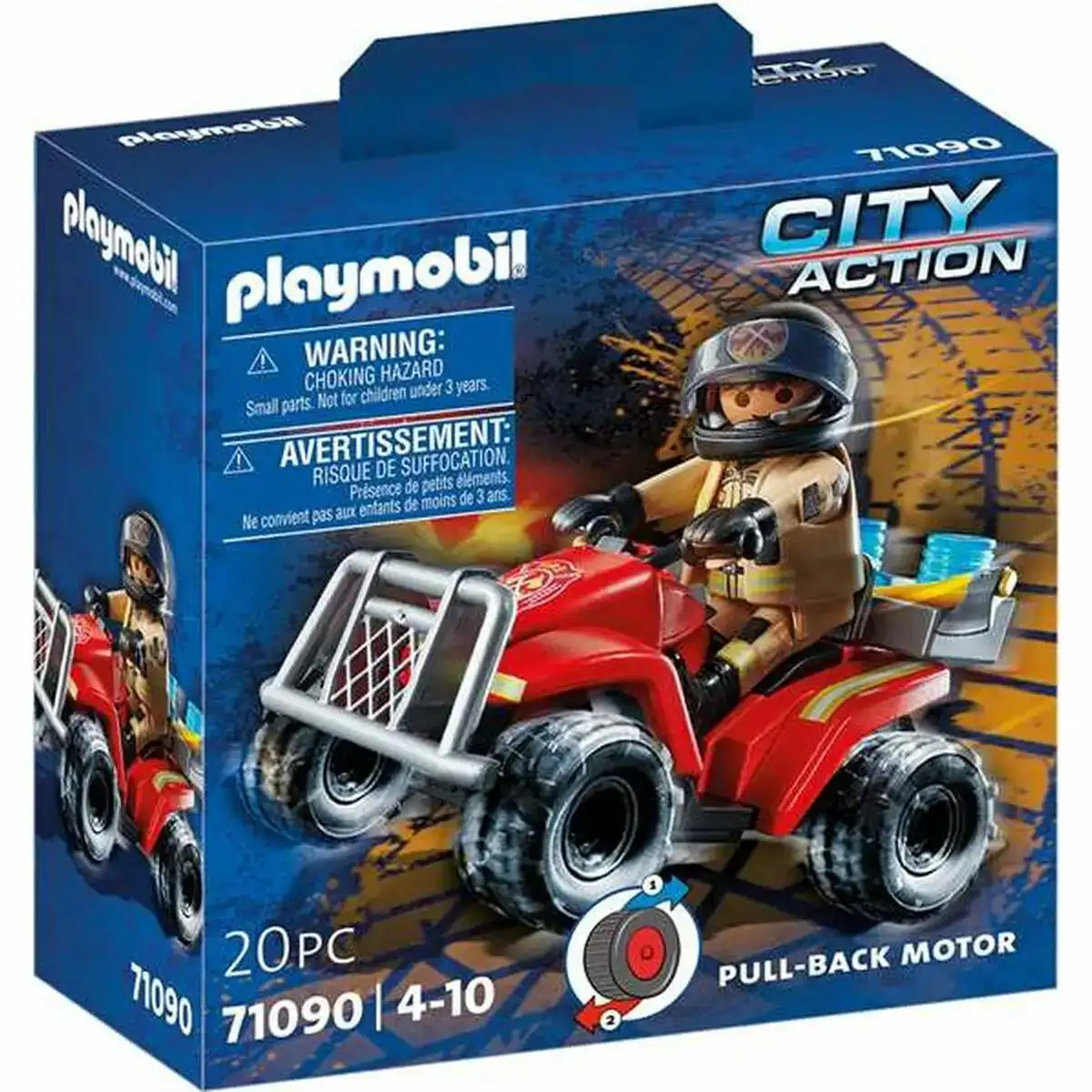Playset playmobil city action firefighters speed quad 71090_3483. Bienvenue chez DIAYTAR COTE D'IVOIRE - Où Chaque Achat est un Geste d'Amour. Découvrez notre sélection minutieuse et choisissez des articles qui témoignent de votre passion.